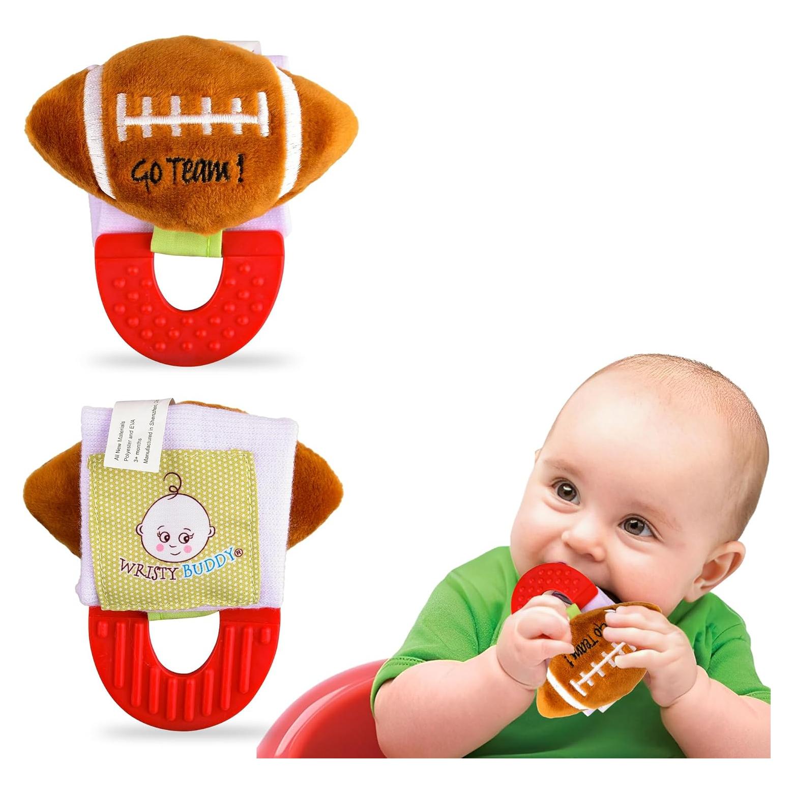 Mordedor para Bebés Wristy Buddy Fútbol Silicona 0-12 Meses