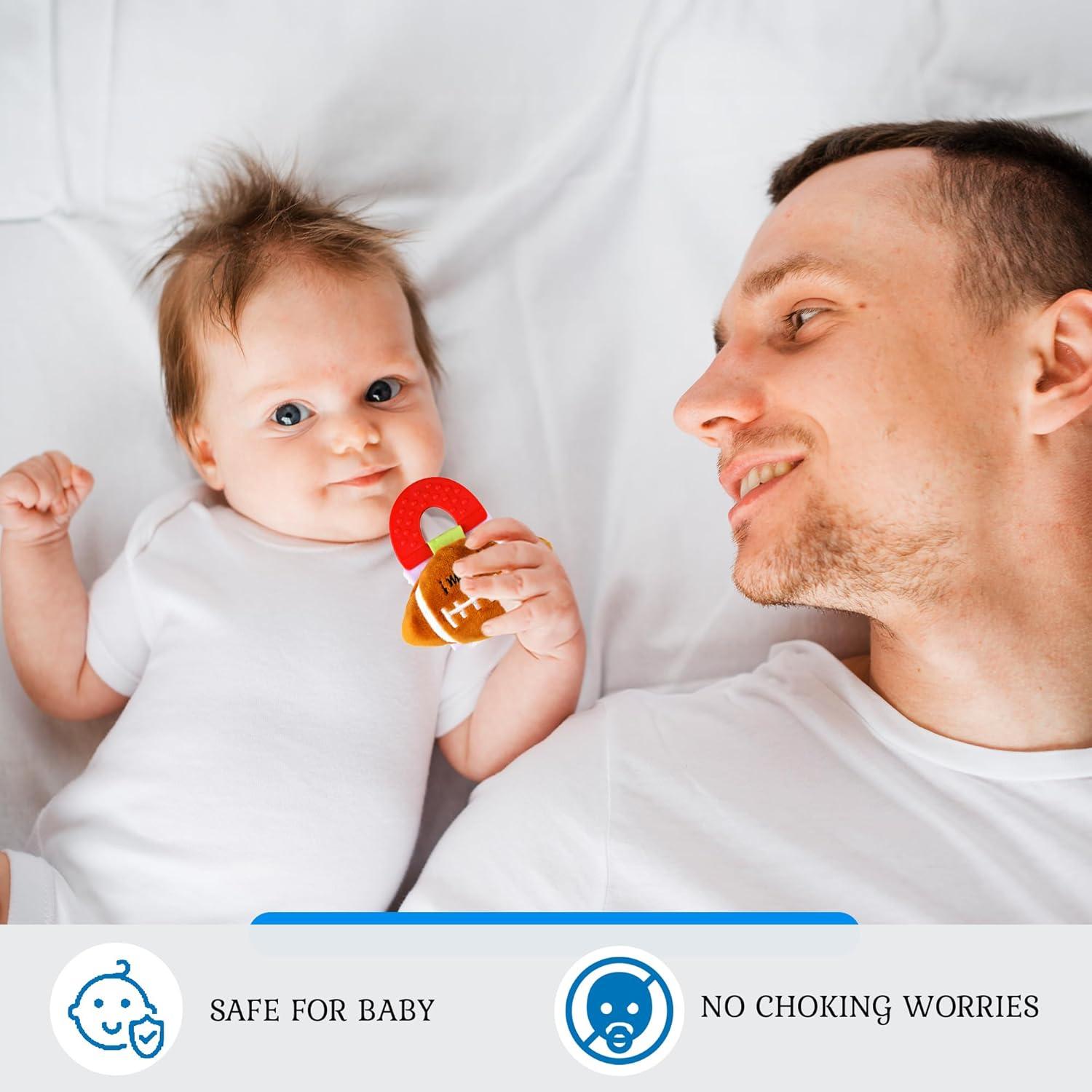 Mordedor para Bebés Wristy Buddy Fútbol Silicona 0-12 Meses