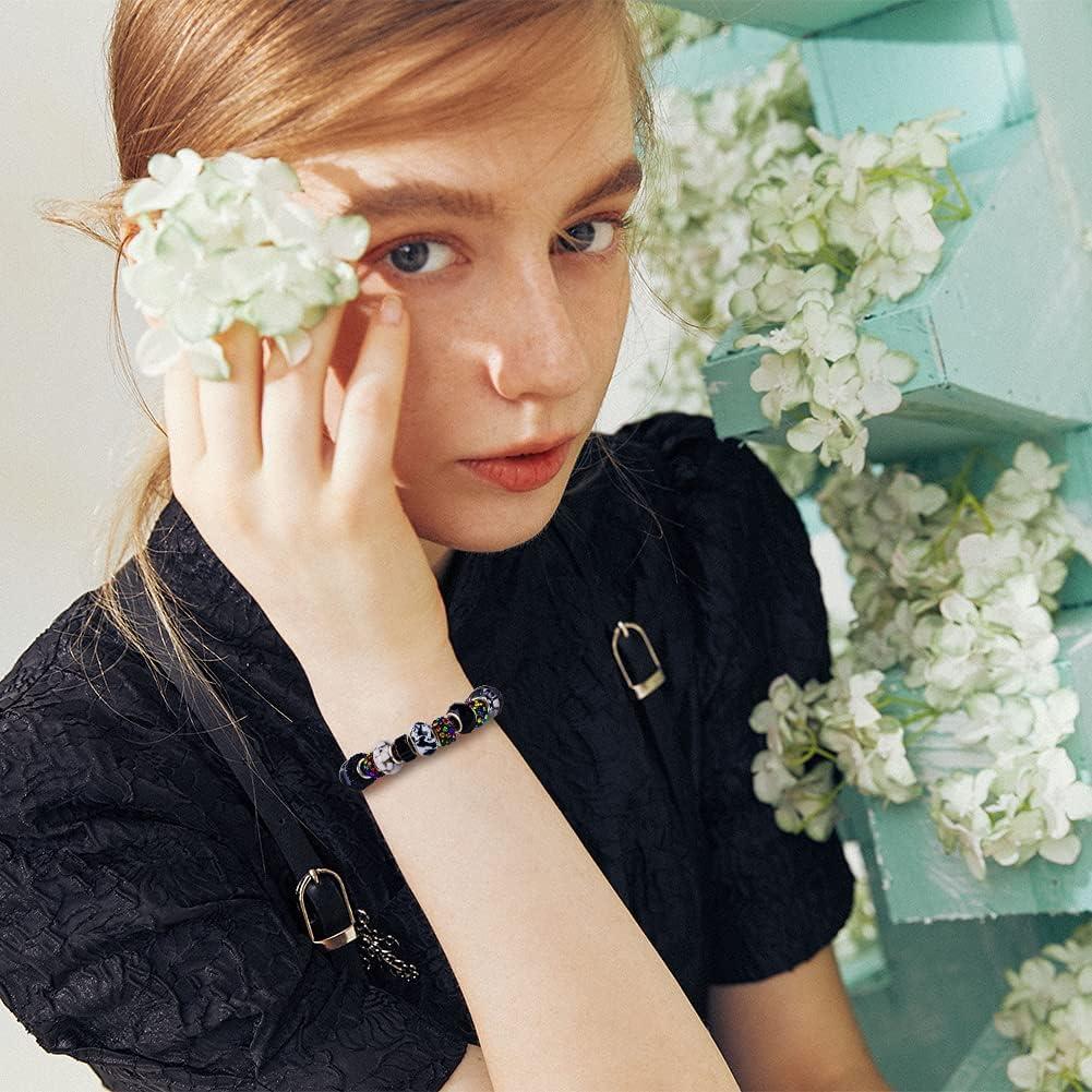 Aipridy Surtido de Perlas Europeas de Gran Agujero 150 Piezas