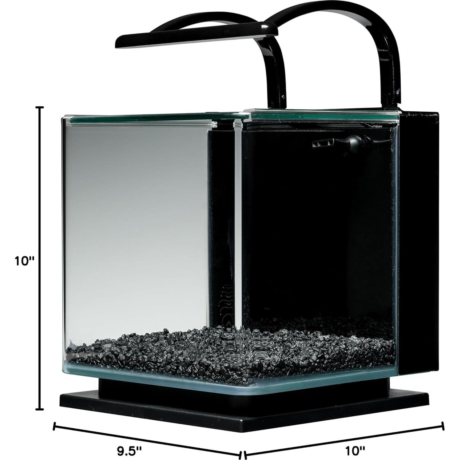 Acuario Marineland Contour 3 de 11.36 L con LED