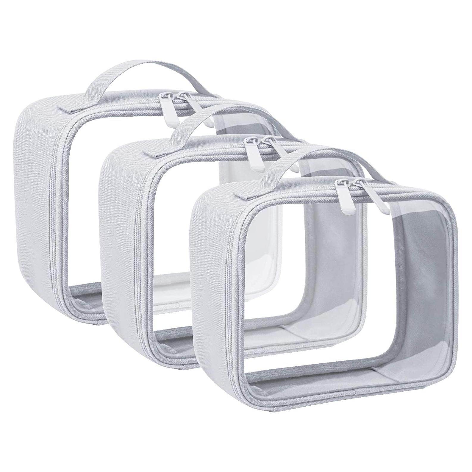 Bolsa de Aseo Transparente ANRUI Aprobada por TSA 21x7.6x16.5 cm