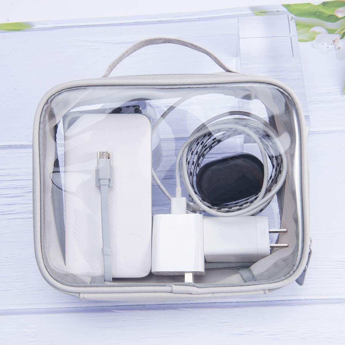 Bolsa de Aseo Transparente ANRUI Aprobada por TSA 21x7.6x16.5 cm