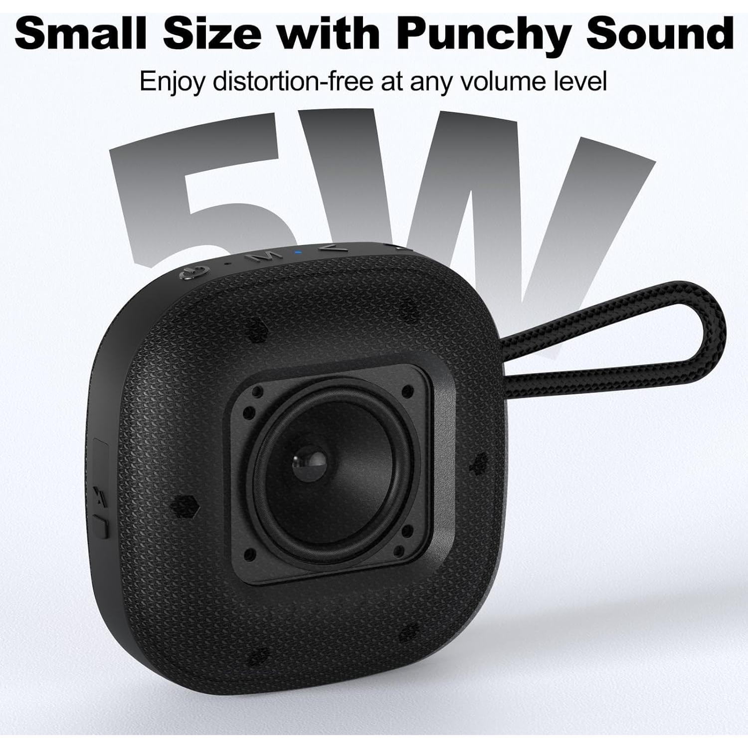 Altavoz Bluetooth Portátil Bobtot Sound Air IPX7 16 Horas Negro