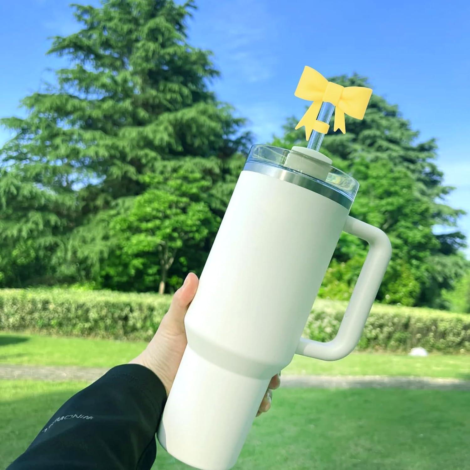 Cubierta de Pajita Jinshining 2 Piezas para Taza Stanley 30/40 oz