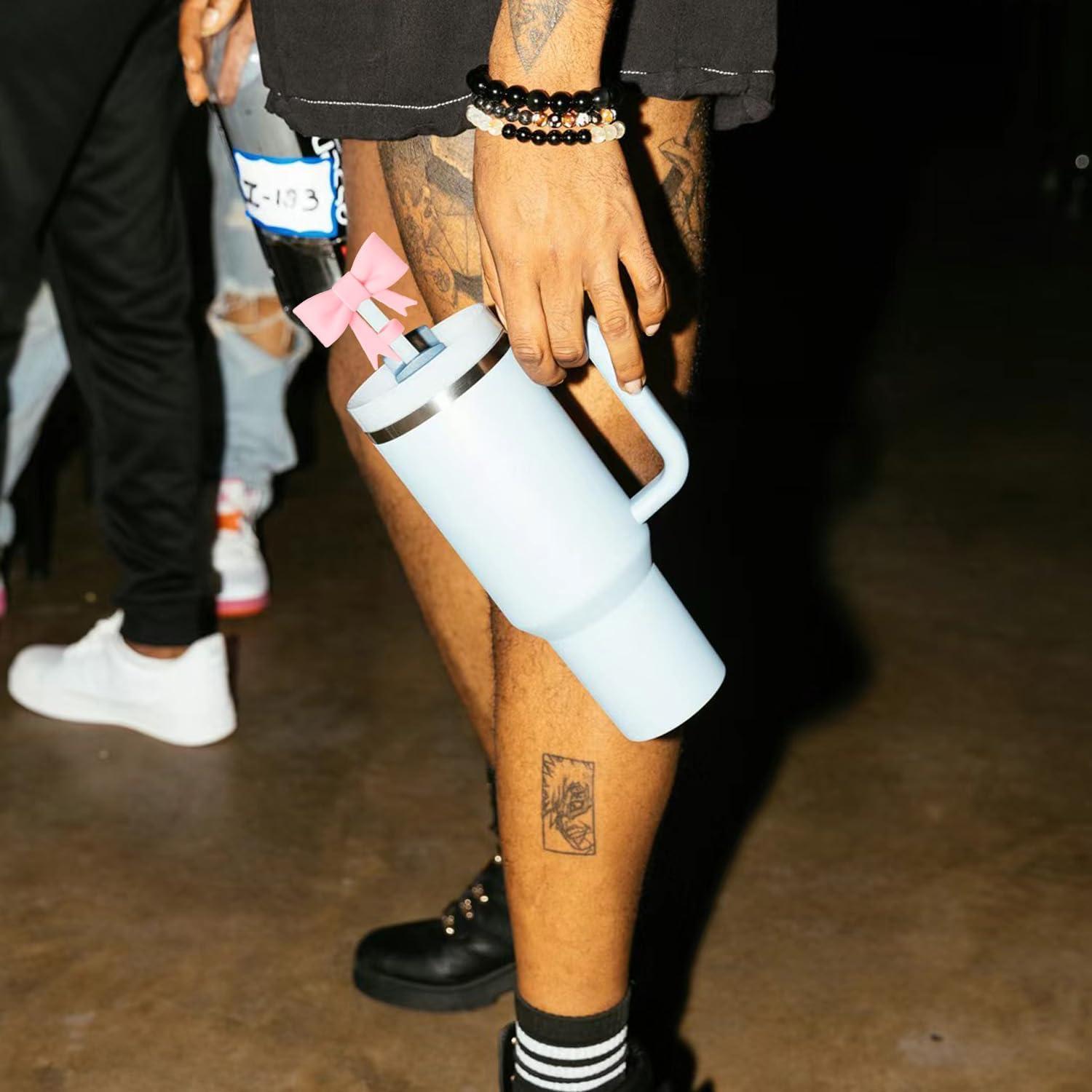 Cubierta de Pajita Jinshining 2 Piezas para Taza Stanley 30/40 oz