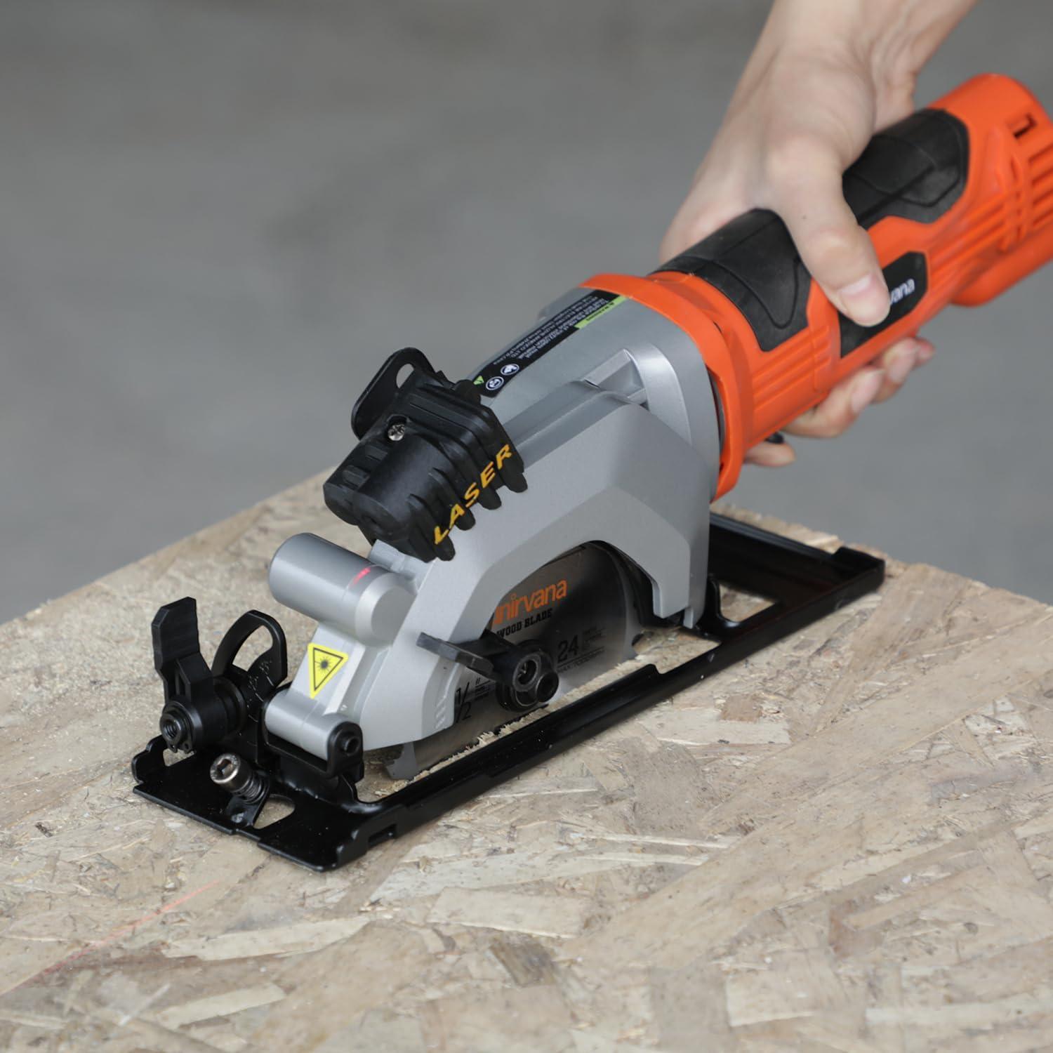 Sierra Circular Mini Yunirvana 76602L 4A 3500RPM 115mm