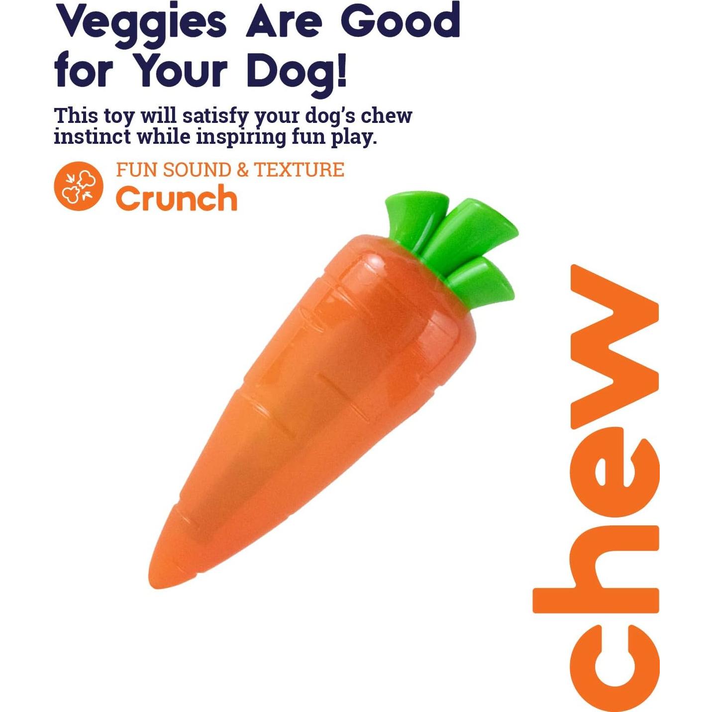 Juguete para Masticar Perro Petstages Crunch Veggies Grande