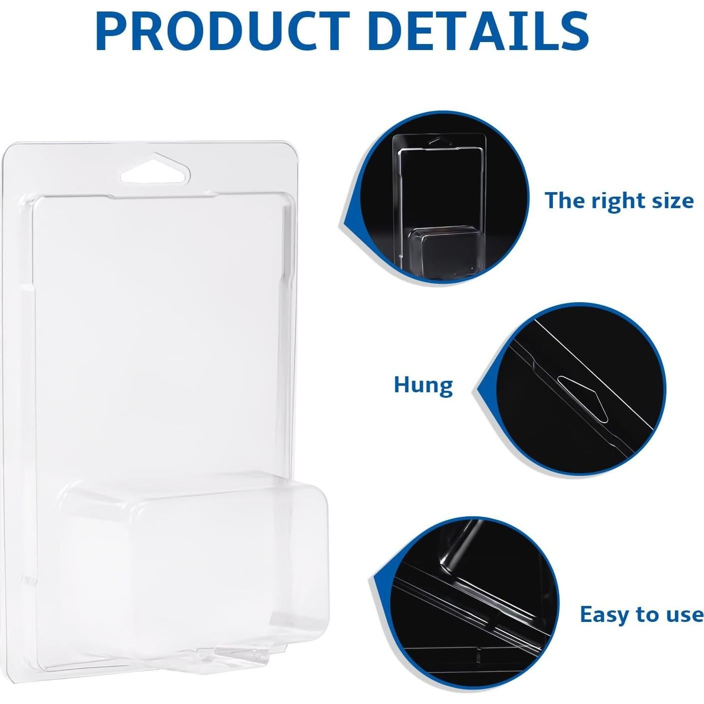 12 Fundas Protectores de Plástico PVC para Hot Wheels