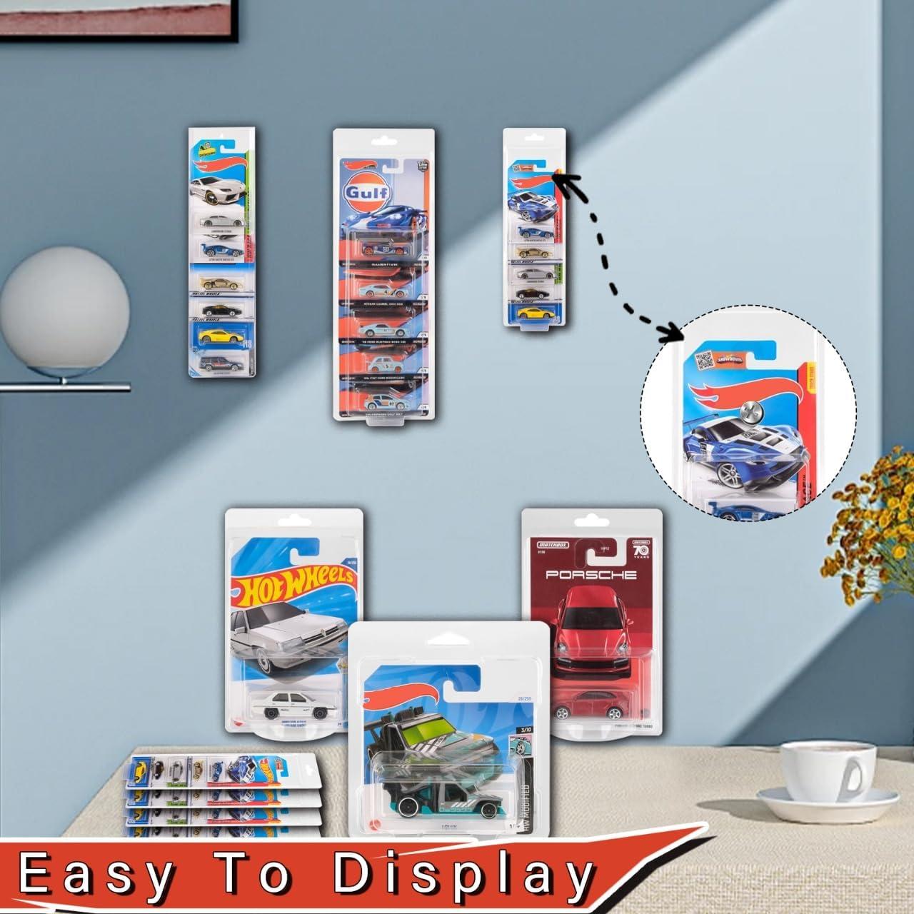 12 Fundas Protectores de Plástico PVC para Hot Wheels