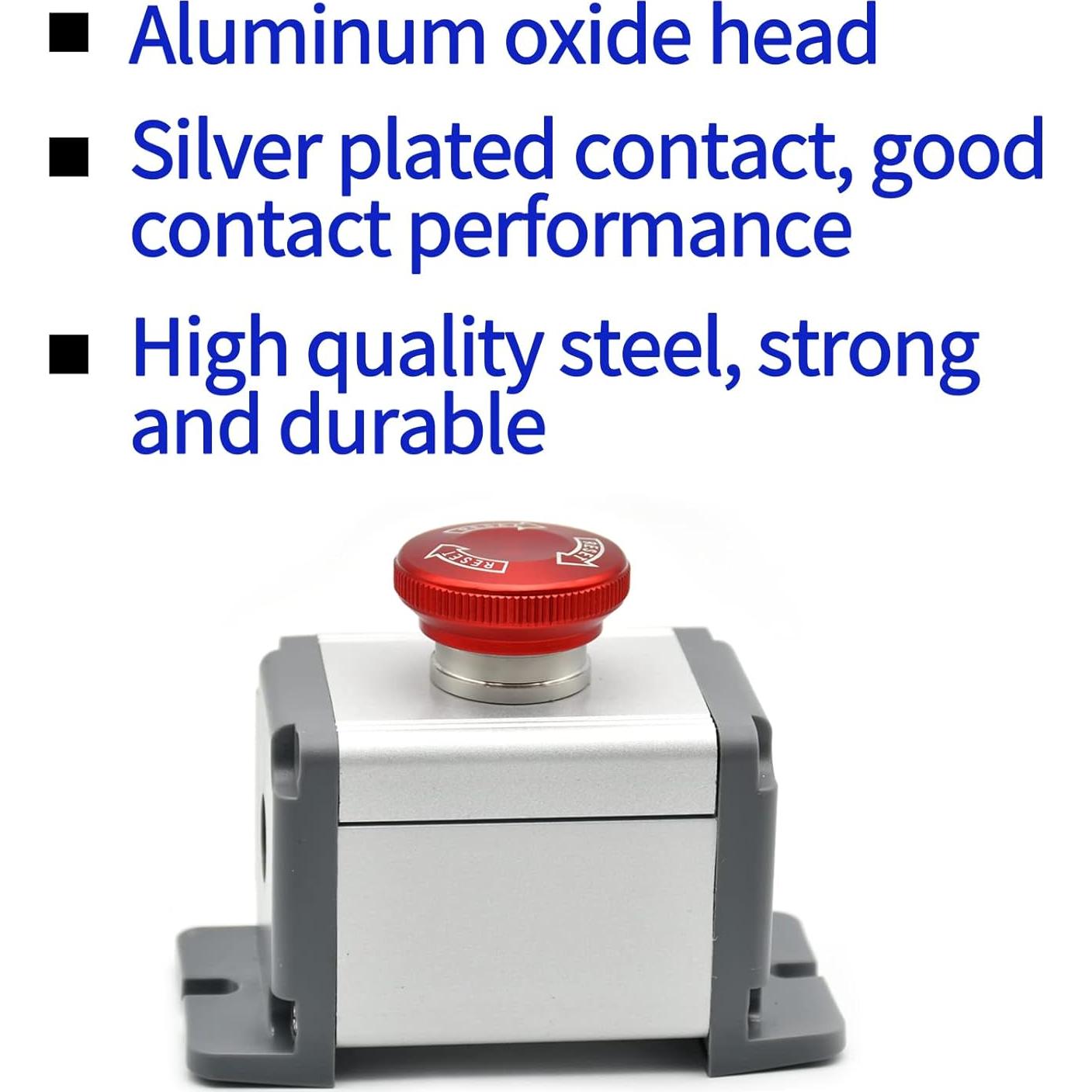 Interruptor de Parada de Emergencia 16MM ZJWZJH 1NO 1NC