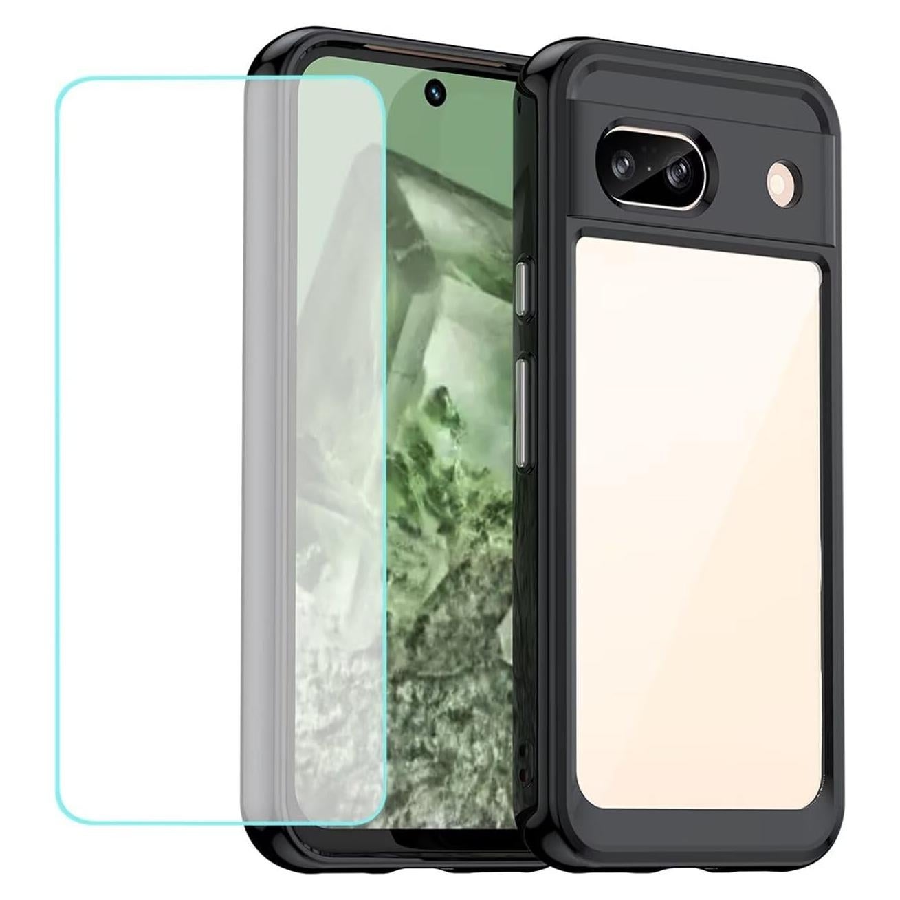 Funda Google Pixel 8A con Protector de Pantalla Templado