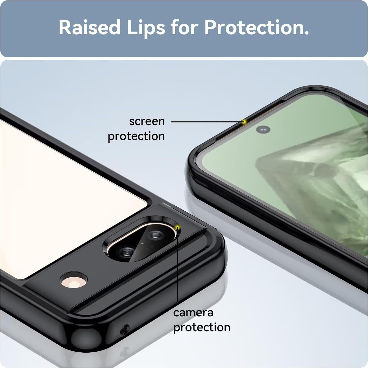 Funda Google Pixel 8A con Protector de Pantalla Templado