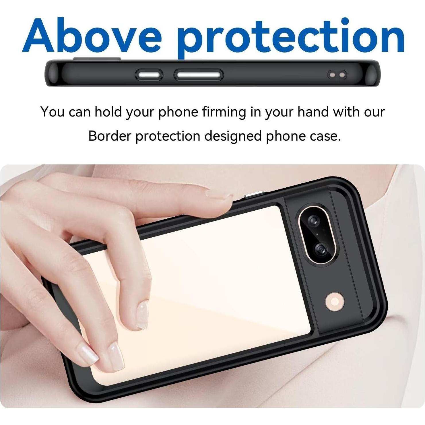 Funda Google Pixel 8A con Protector de Pantalla Templado