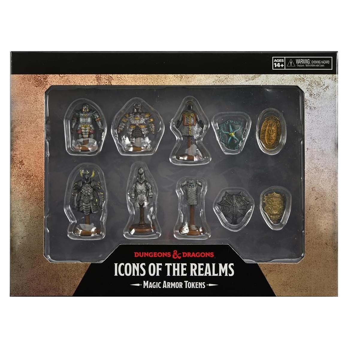 Fichas de Armadura Mágica WizKids D&D Set 10 Miniaturas