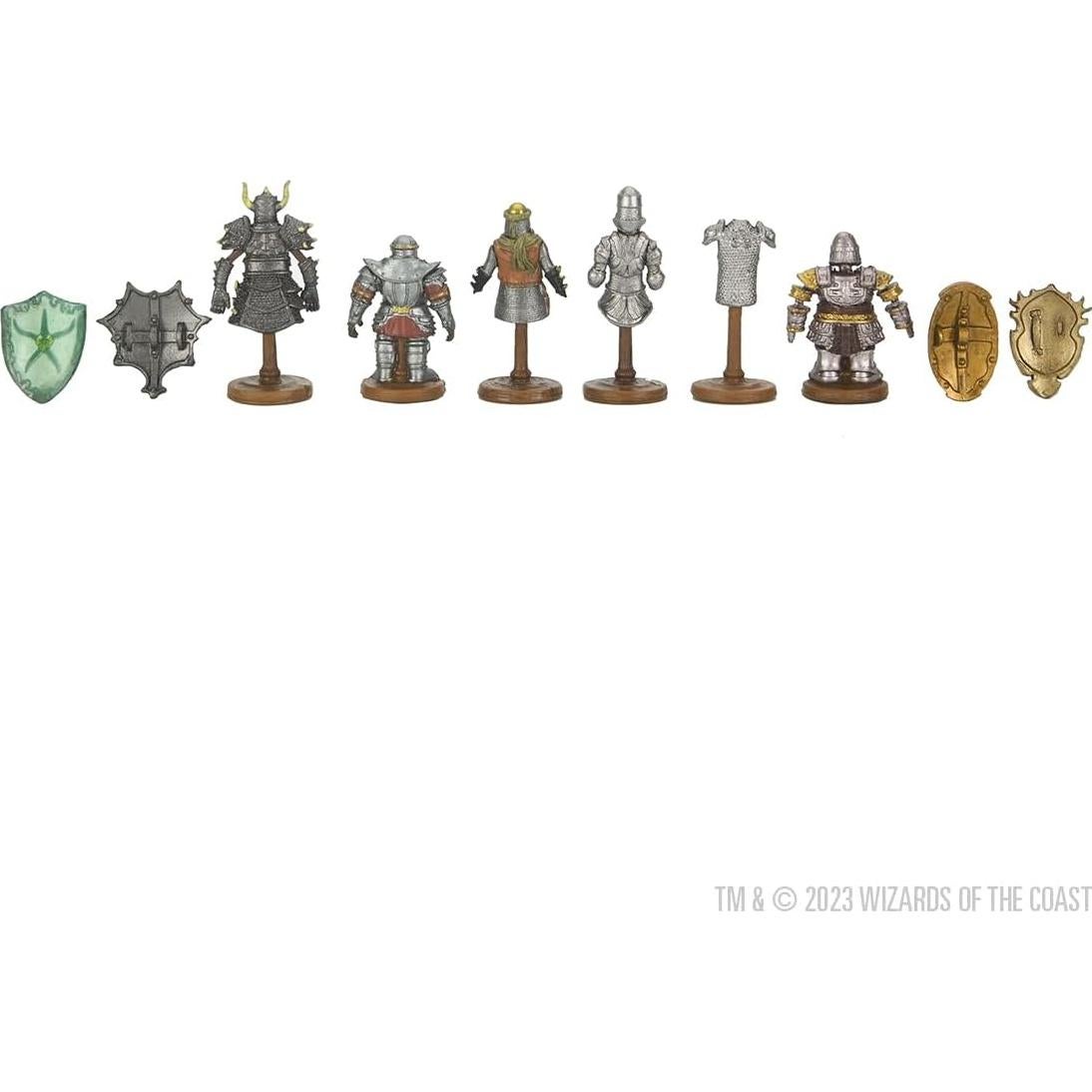 Fichas de Armadura Mágica WizKids D&D Set 10 Miniaturas