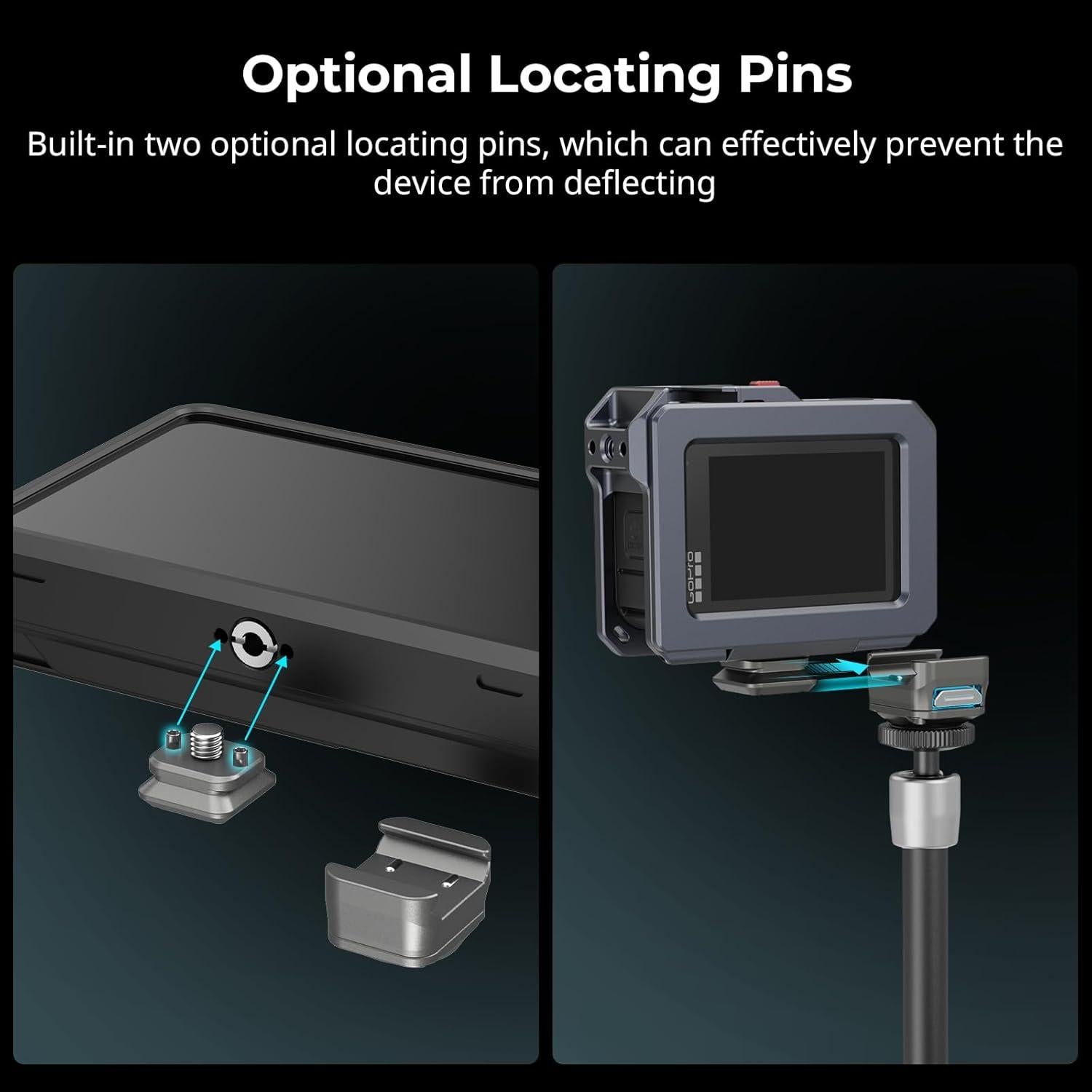 Placa de Montaje QR SmallRig H21 para Cámaras y Monitores