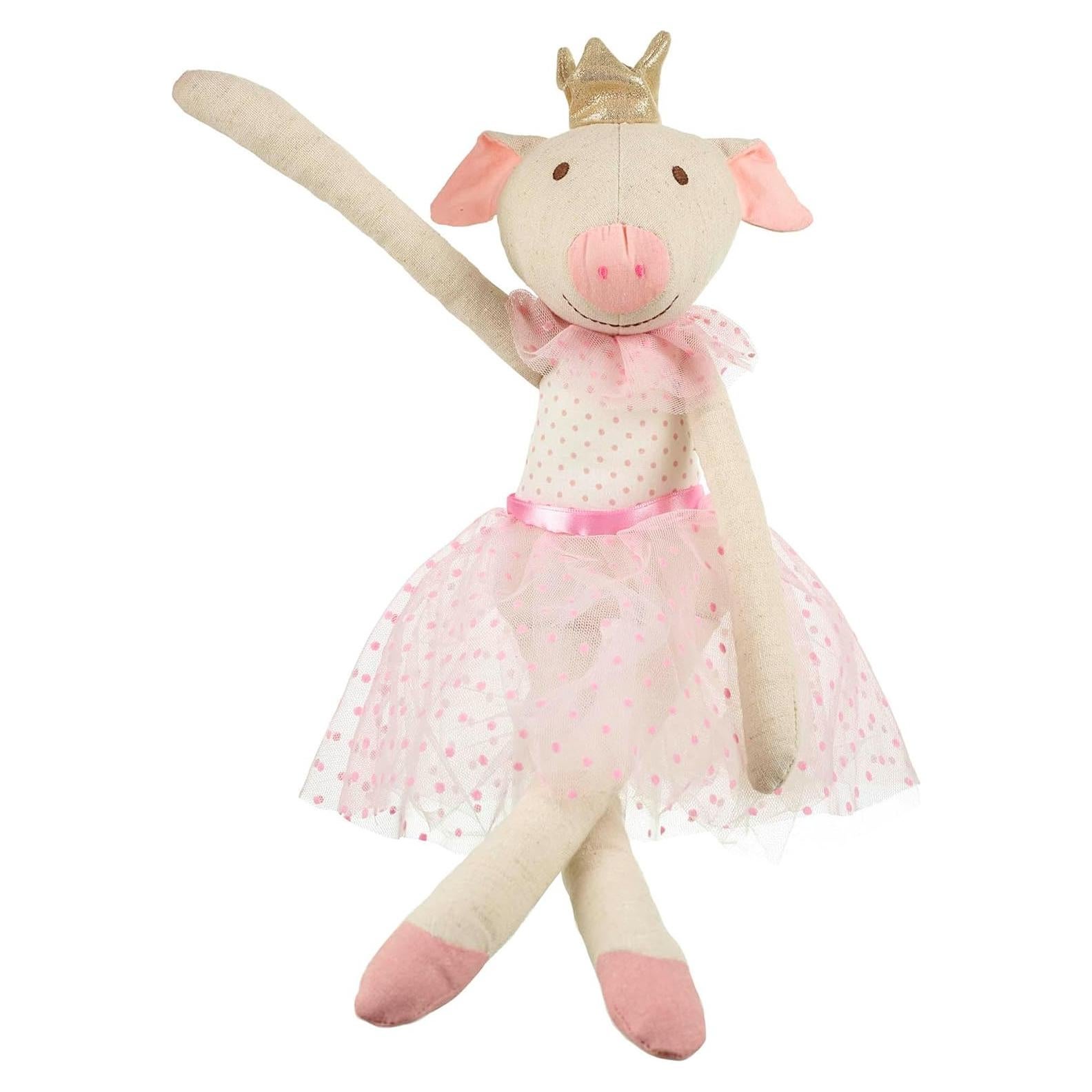 Muñeca de Trapo Cerdo Ballet Pequeño Orange Tree 32cm