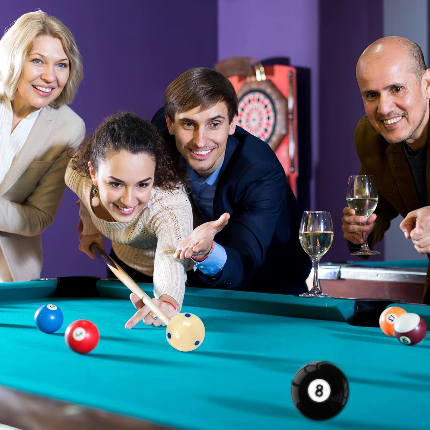 Bolas de Billar Mototo Pro-Cup #8 Grado AAA 2 Piezas 5.72 cm