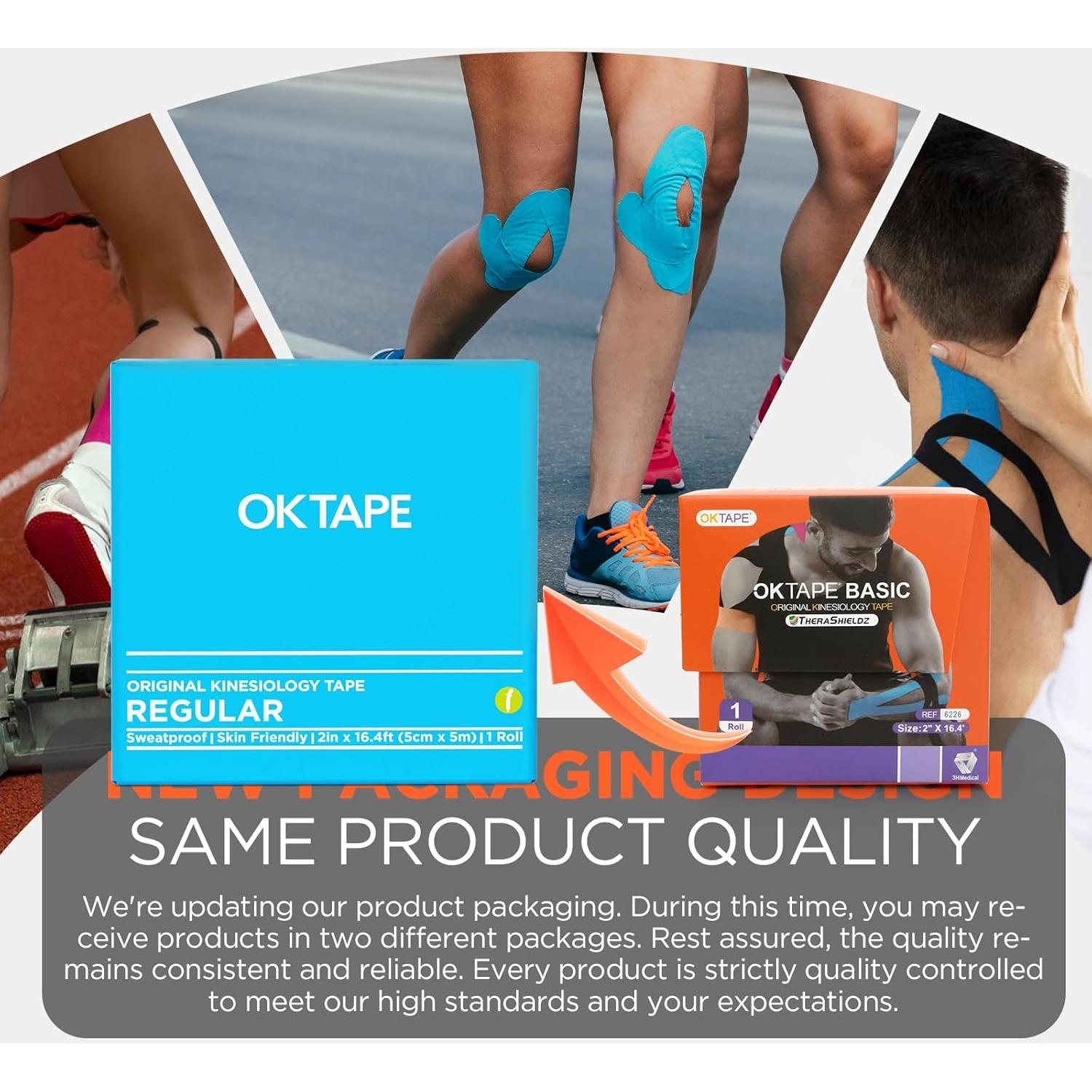 Cinta Kinesiología CINTA OK Beige 5m Soporte Deportivo