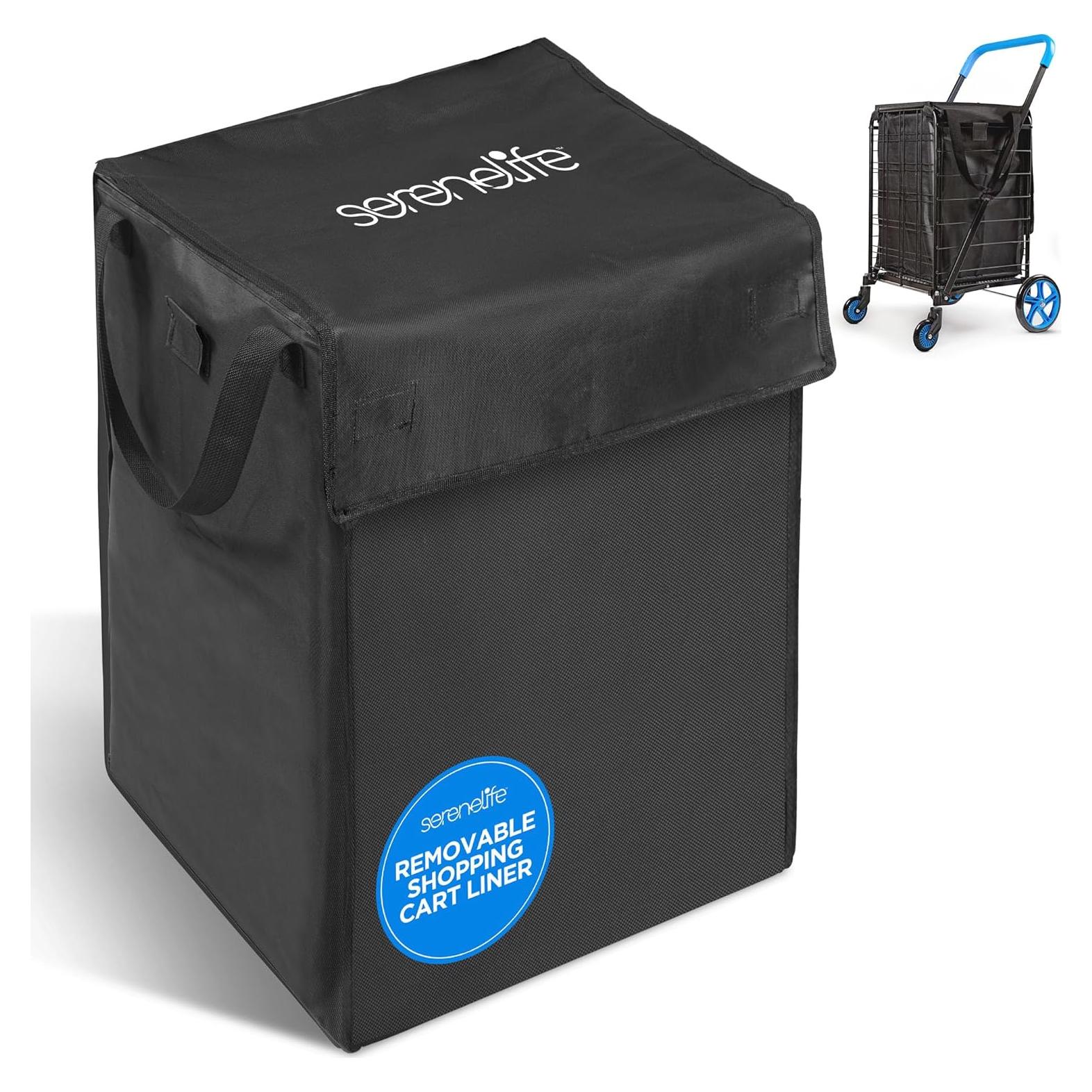 Forro Desmontable para Carrito de Compras SereneLife 32x39cm