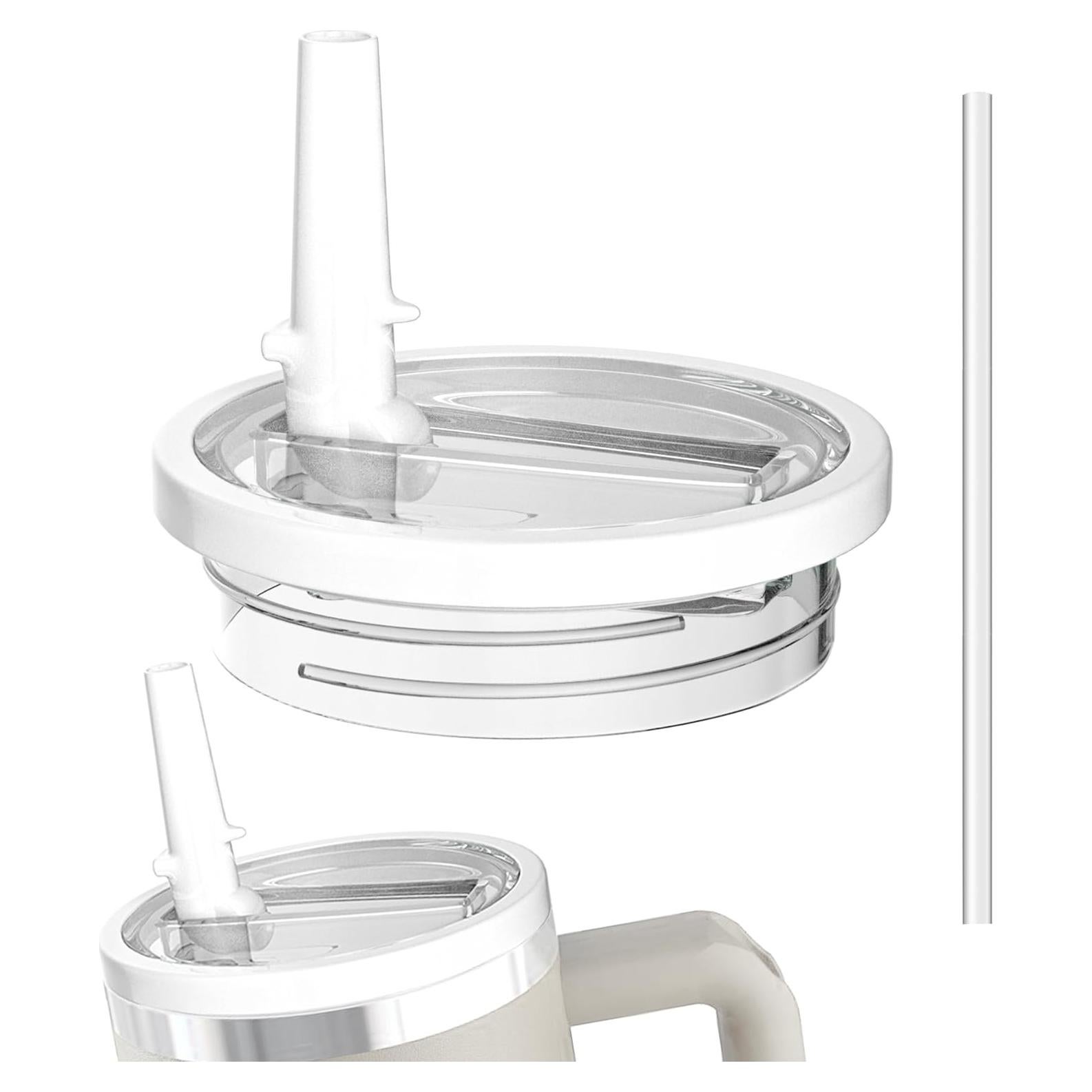 Tapa de Pajita Flip Miavers para Vaso Stanley 40oz - Blanco