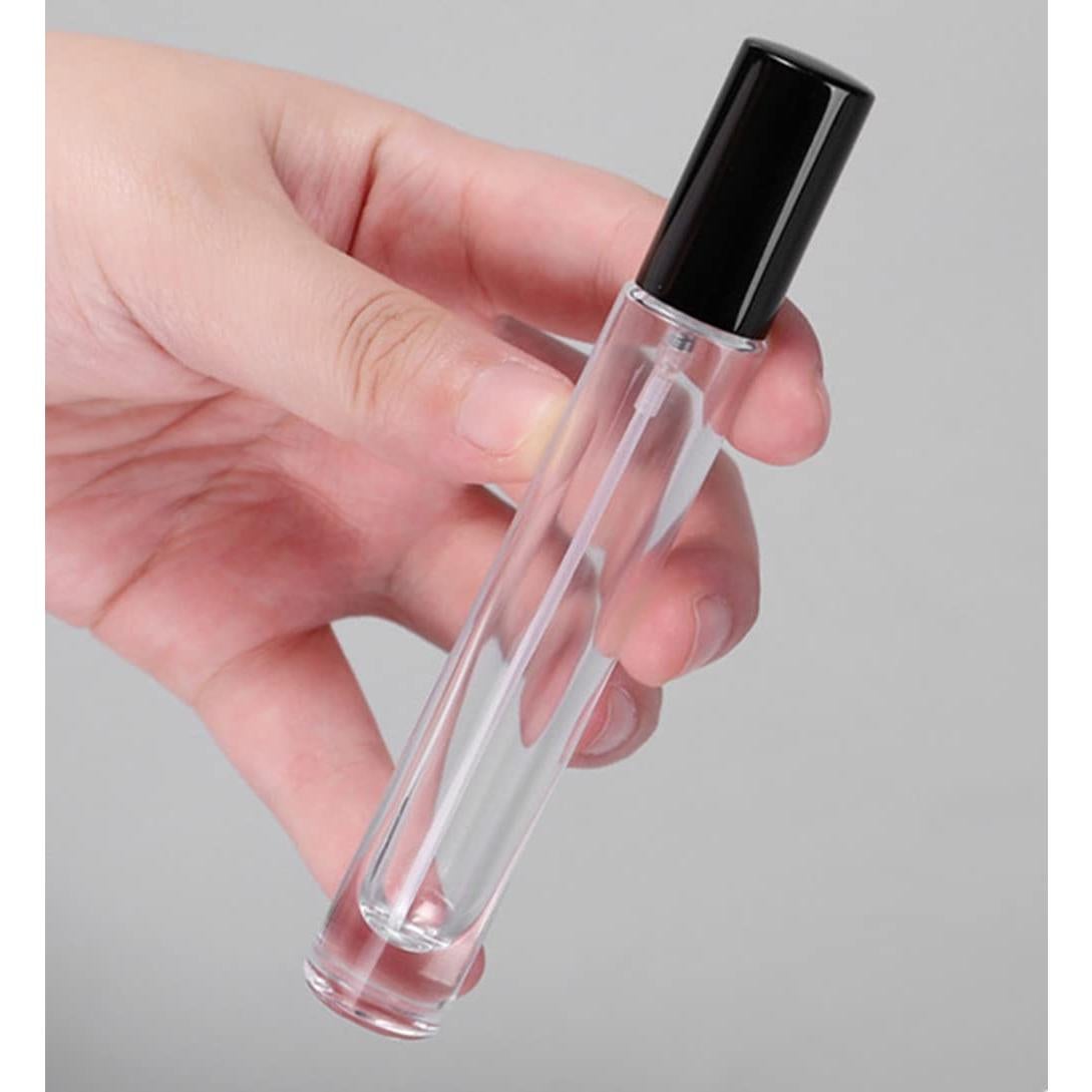 5 Botellas Spray de Metal 10ml Negra ELFENSTALL Multiuso