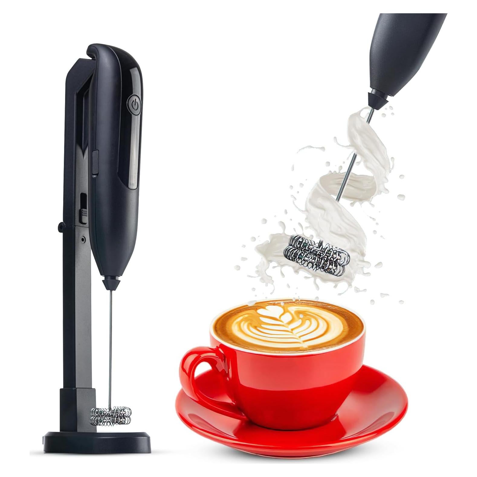 Batidora de Leche Inalámbrica Recargable ALPSPEAKS USB 12000 rpm