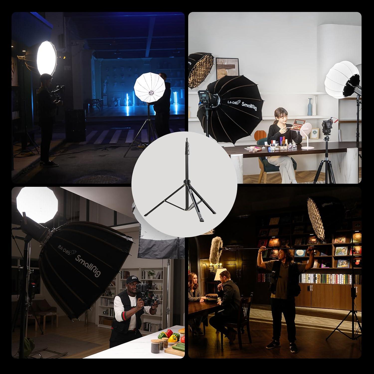 Soporte de Luz SMALLRIG RA-S200 200cm Ajustable 4kg Negro