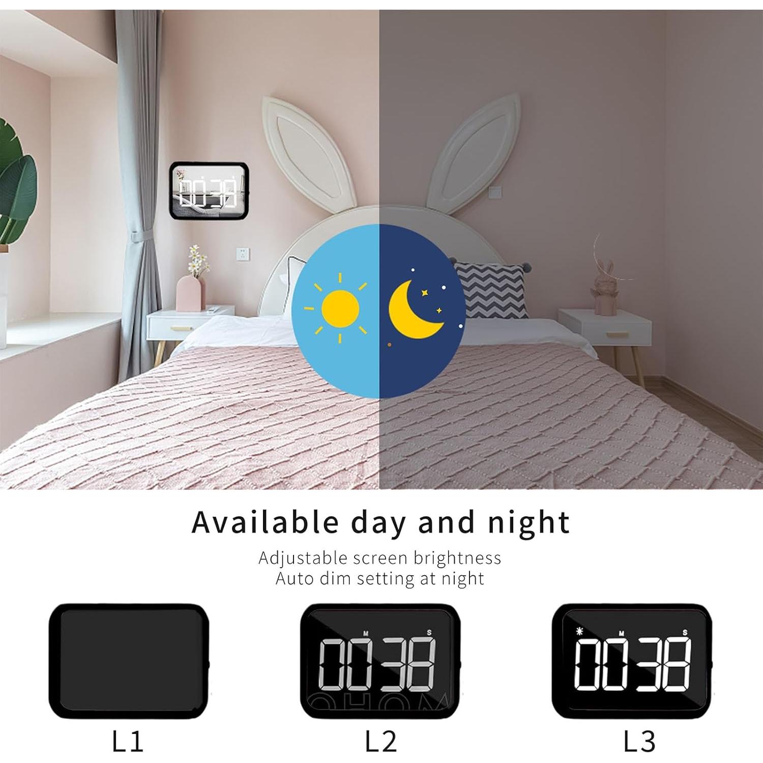 Temporizador Digital de Cocina Rohome 99 Minutos Pantalla LED