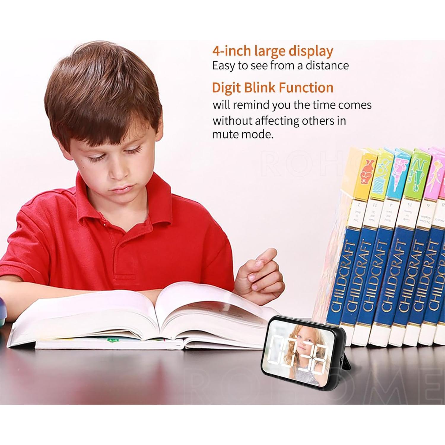 Temporizador Digital de Cocina Rohome 99 Minutos Pantalla LED