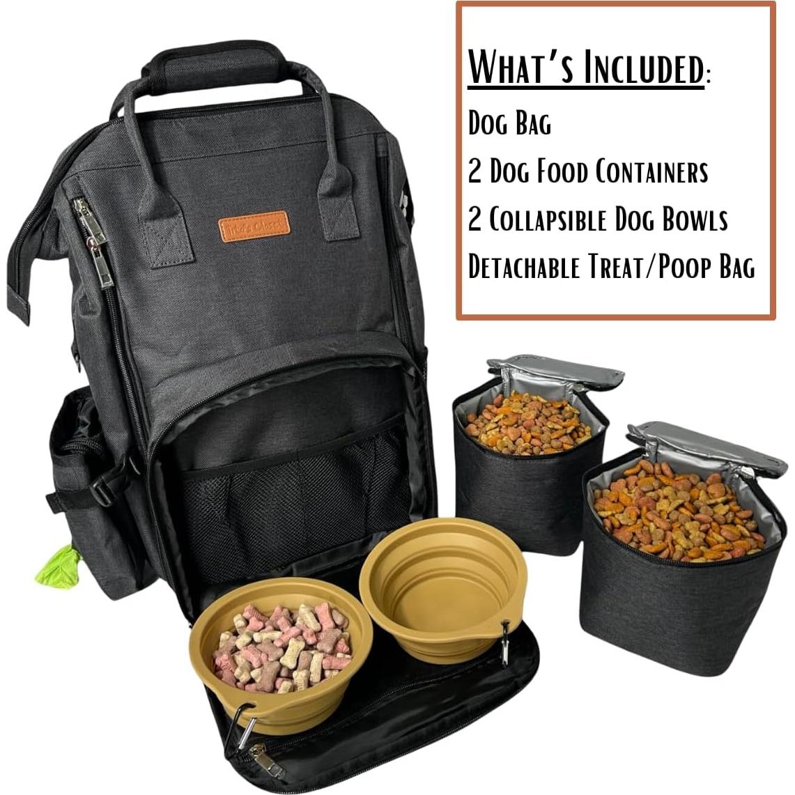 Bolsa de Viaje para Perros Tito's Closet DB2024 con Accesorios