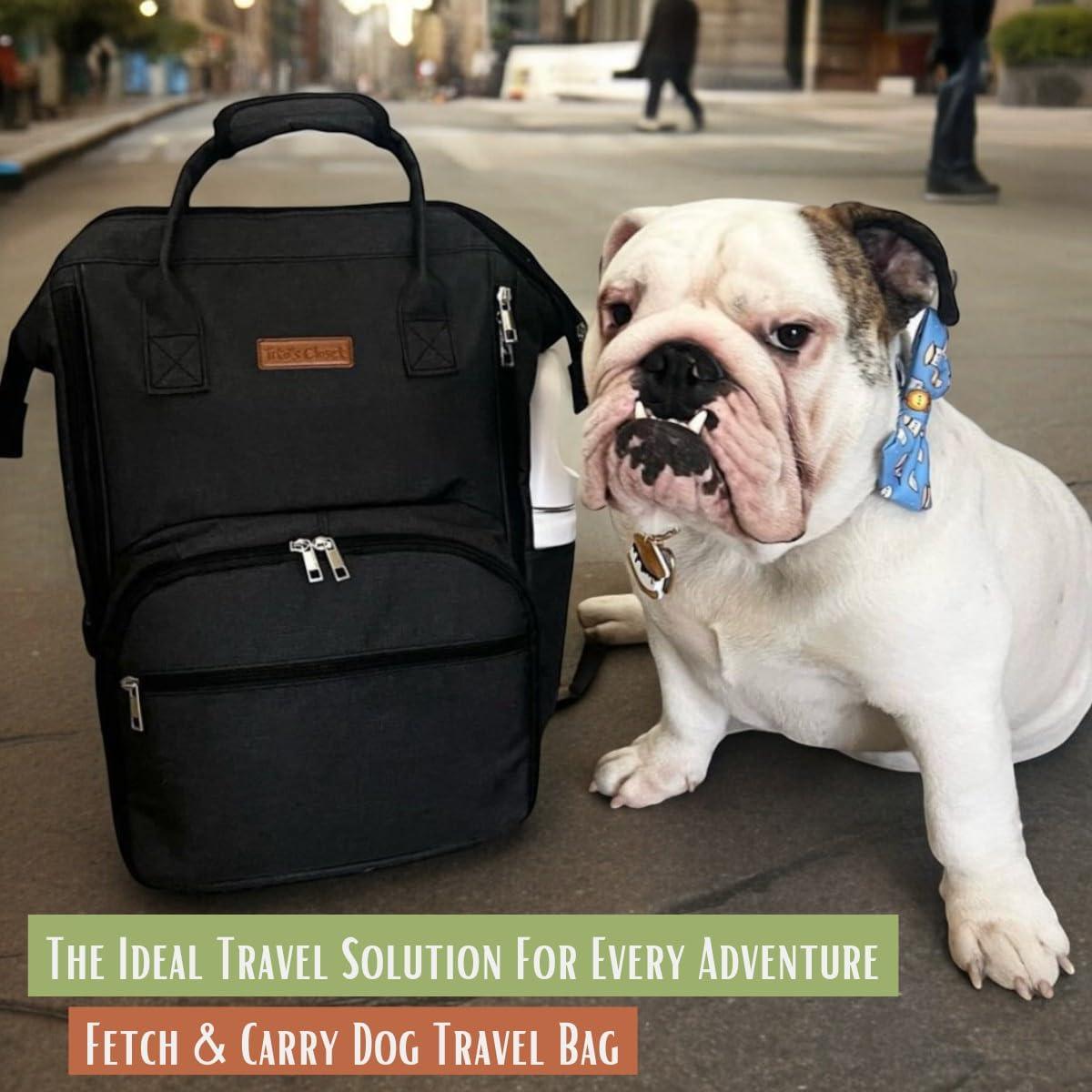 Bolsa de Viaje para Perros Tito's Closet DB2024 con Accesorios