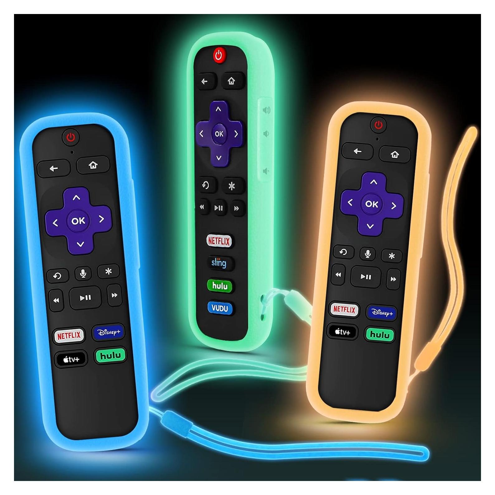 Funda de Control Remoto de Silicona SOTATOO 3 Pack Brillante