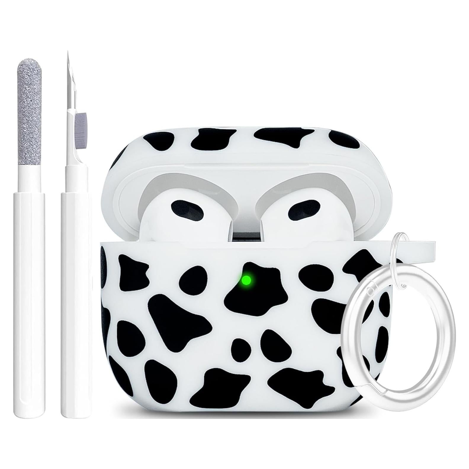 Funda de Silicona YOMPLOW para Airpods 3 2021 con Estampado Floral