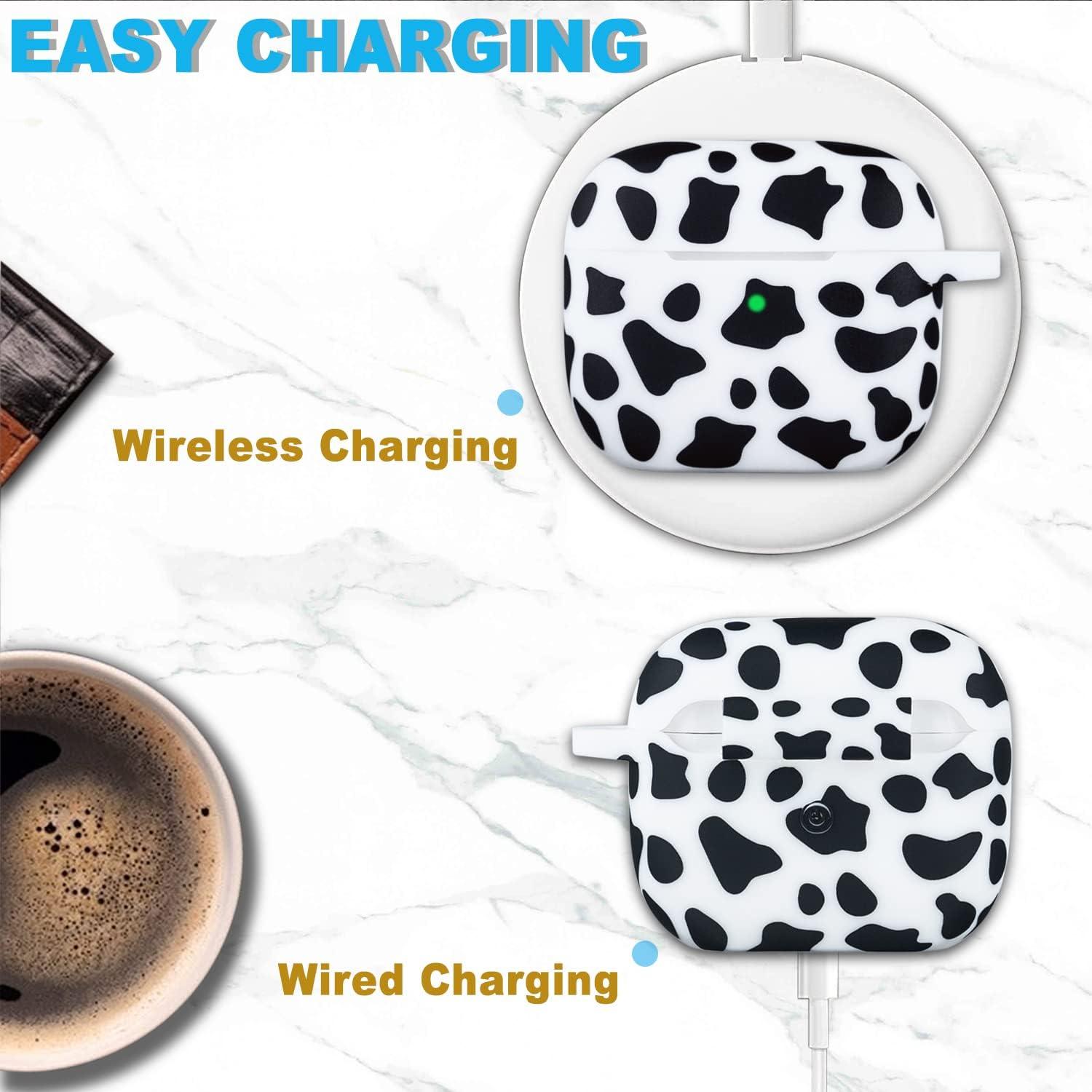 Funda de Silicona YOMPLOW para Airpods 3 2021 con Estampado Floral