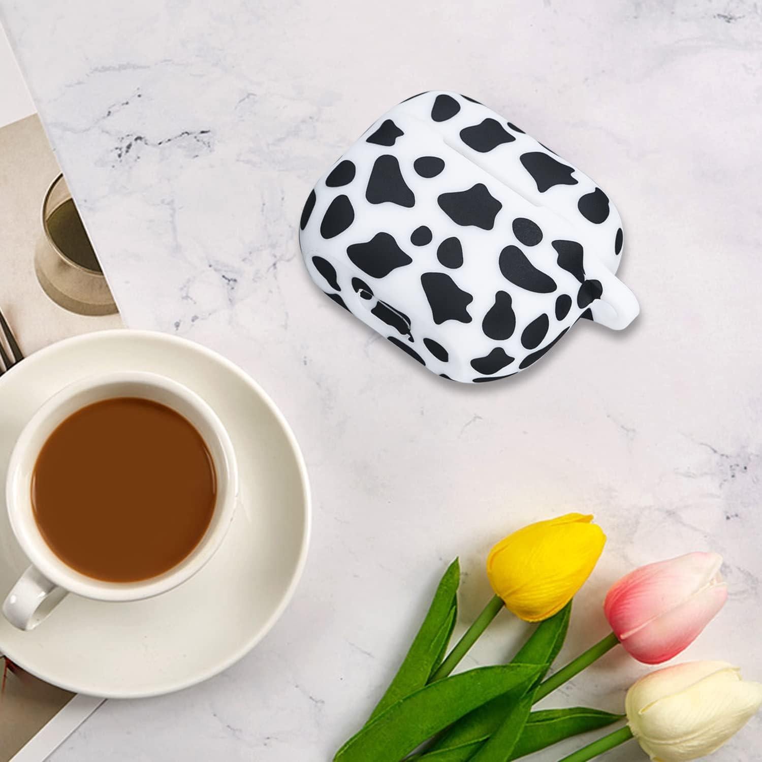 Funda de Silicona YOMPLOW para Airpods 3 2021 con Estampado Floral