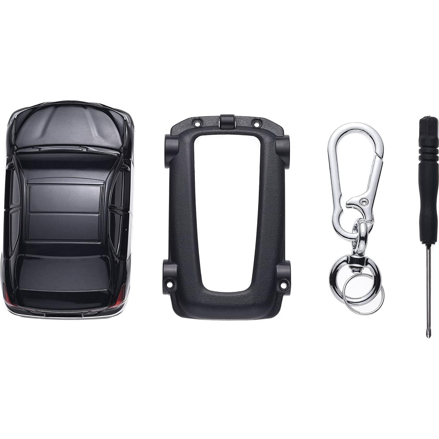 Cubierta de Llave Toyota Camry Corolla RAV4 - Funda Negra