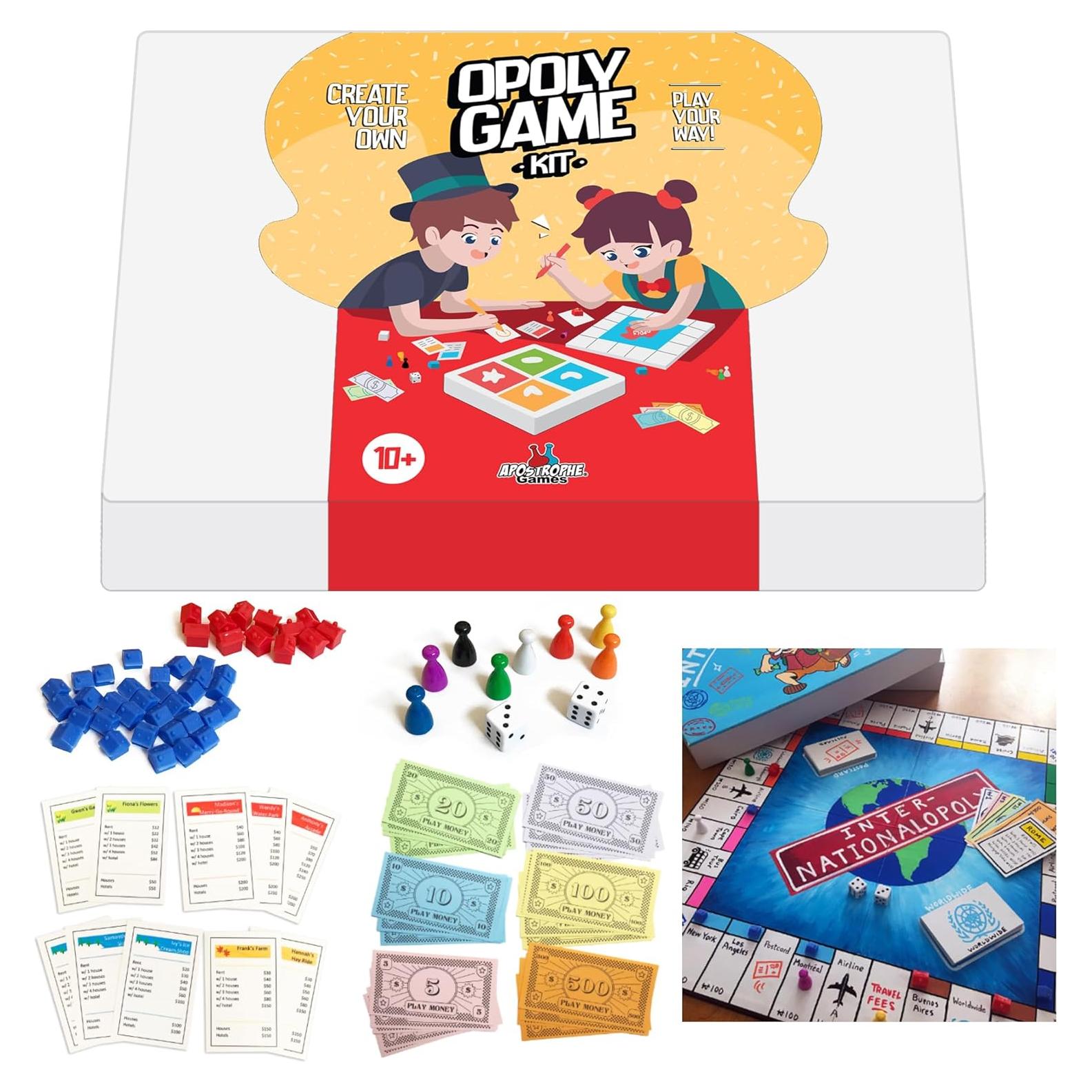 Juego de Mesa Personalizable Opoly - Apostrophe Games