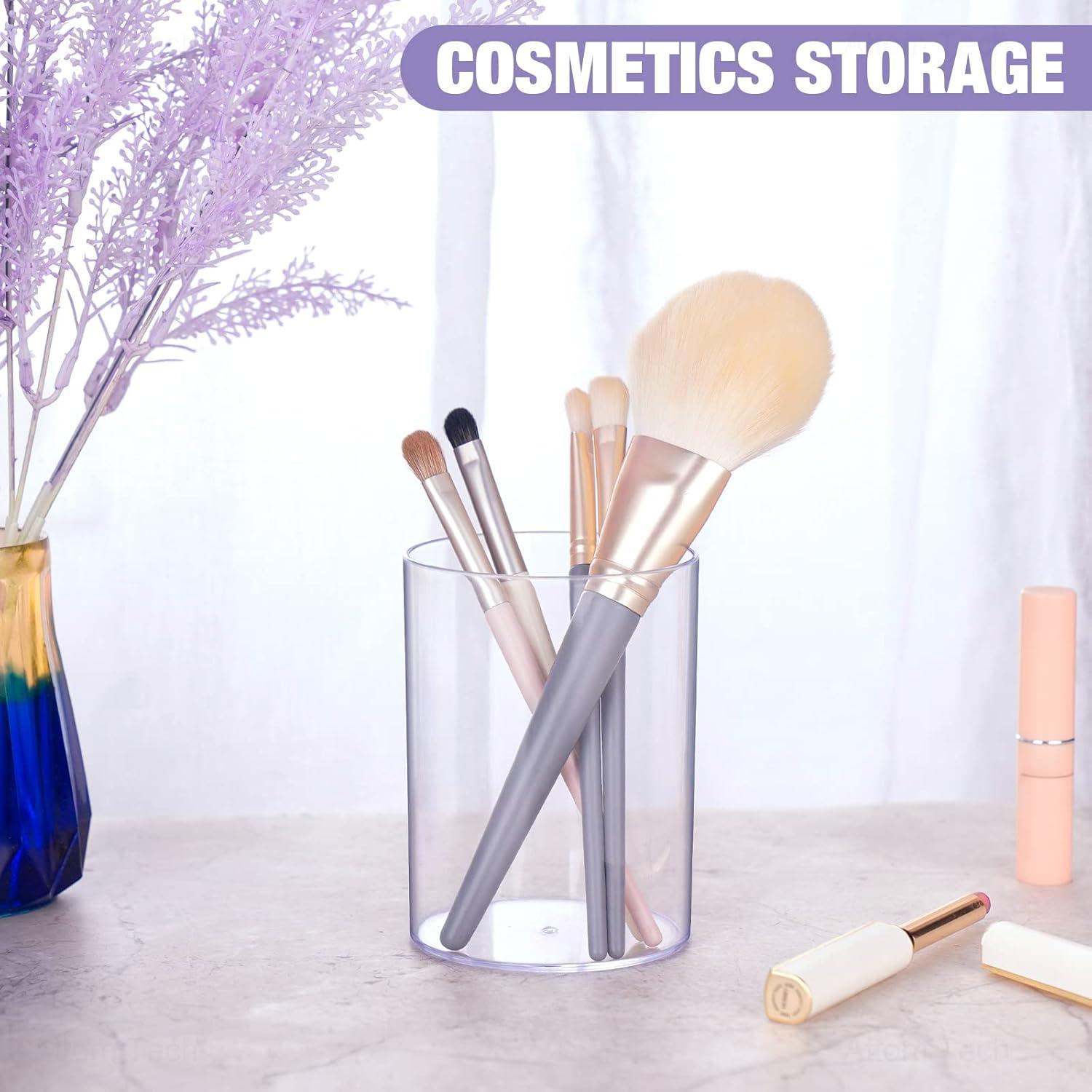 Organizador de Escritorio Acrílico Transparente NiOffice - Paquete de 3