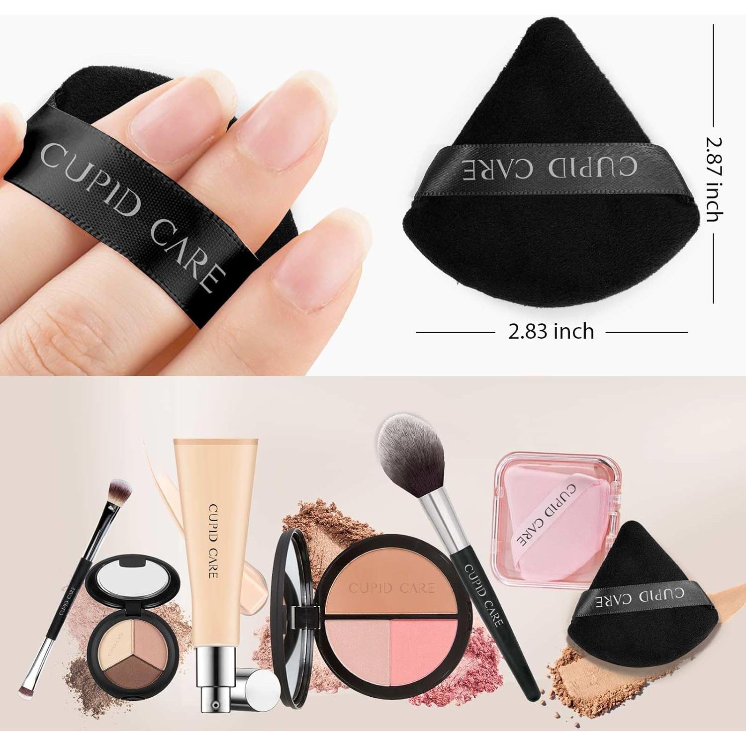 Set de 6 Esponjas de Maquillaje Triangulares Cupid Care