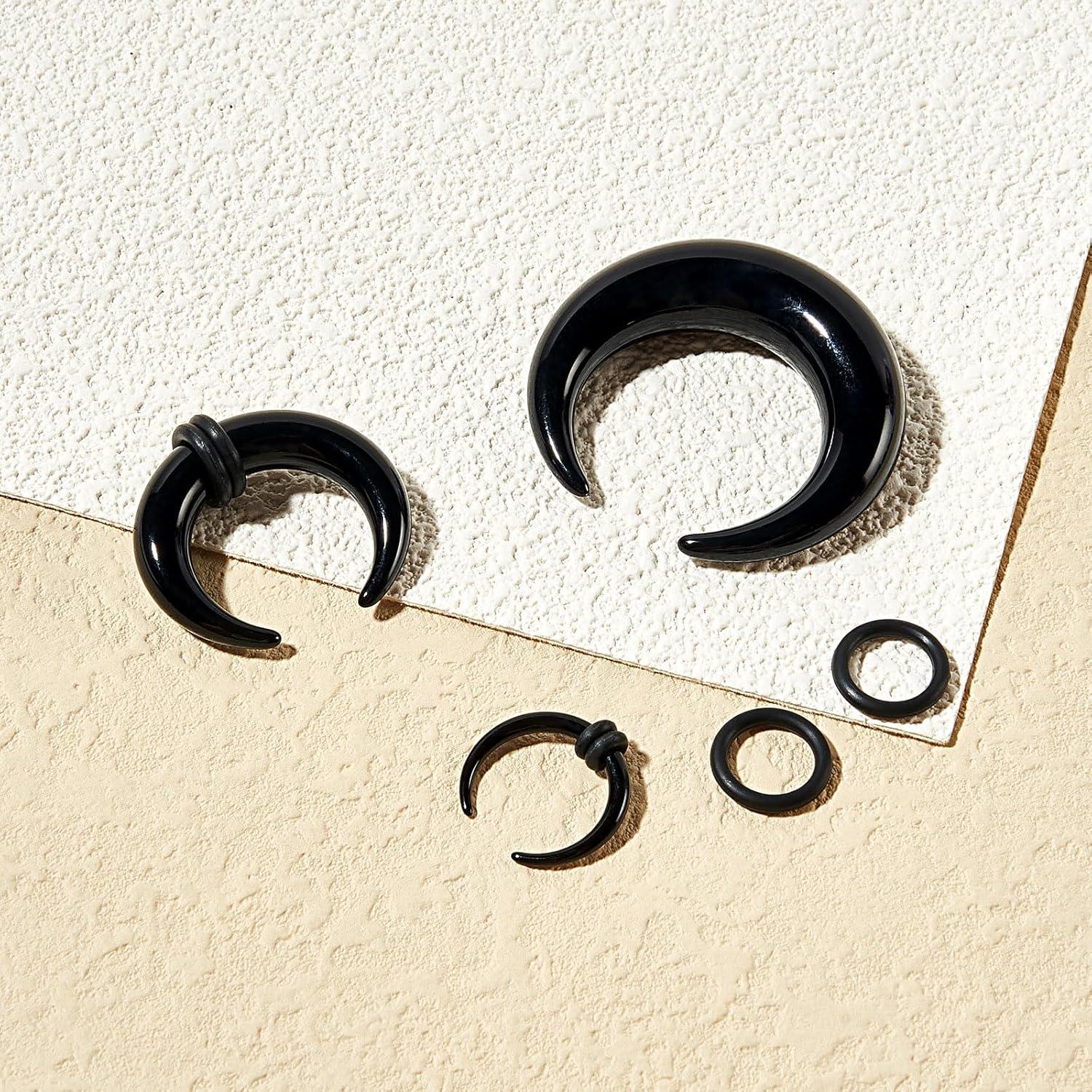 Kit de Estiramiento de Septum 18 Piezas 14G-00G Lianrunshangmao