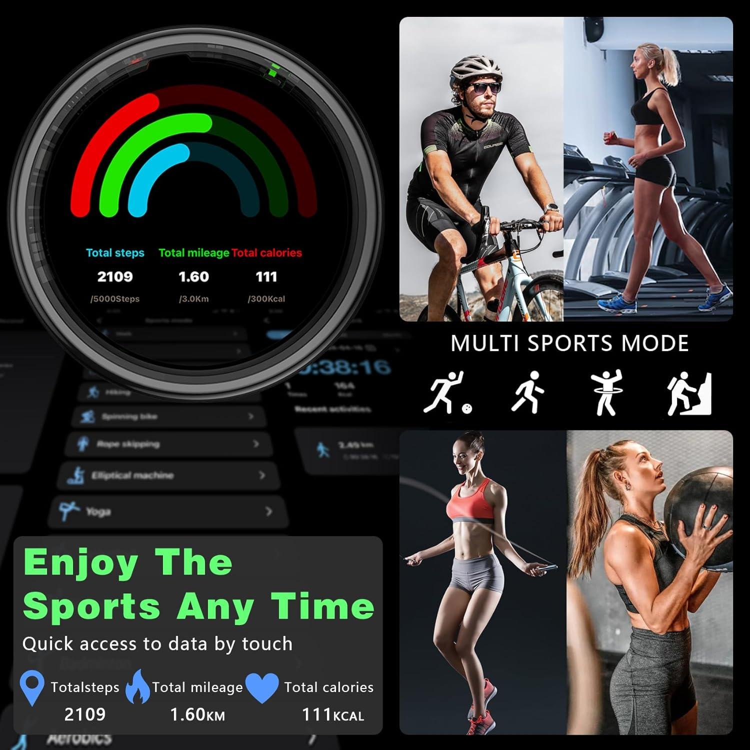 Anillo Inteligente ShenZhen R11 Negro 11 - Salud y Fitness