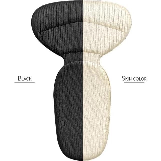 Protectores de Talón de Esponja Suave Comfwalk - 2 Pares Beige