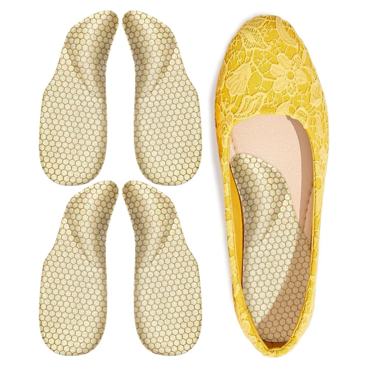 Plantillas de soporte para arco Dr.Foot - Alivio fascitis plantar - 2 pares