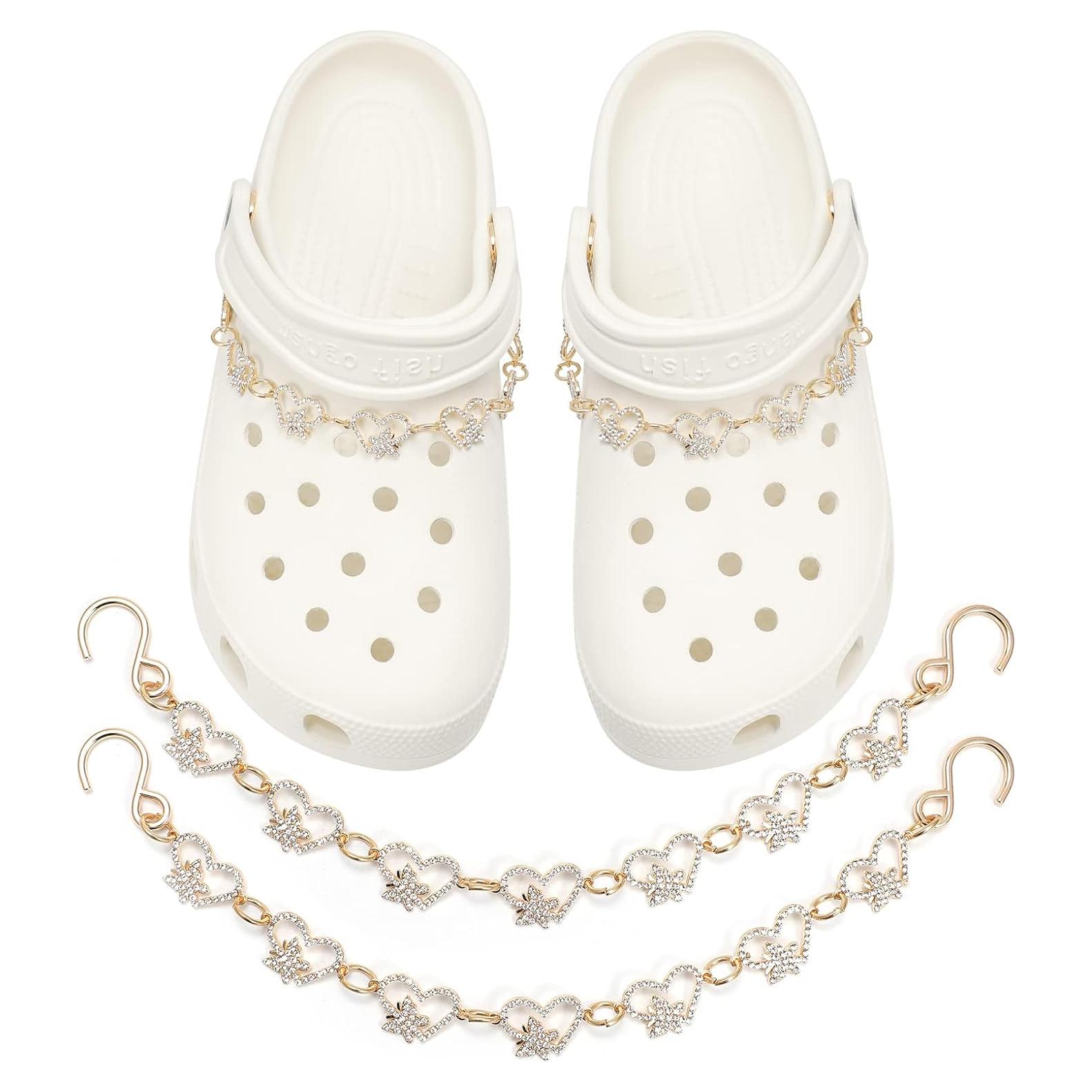 Encantos de Zapatos Brillantes para Mujeres - 10 Piezas