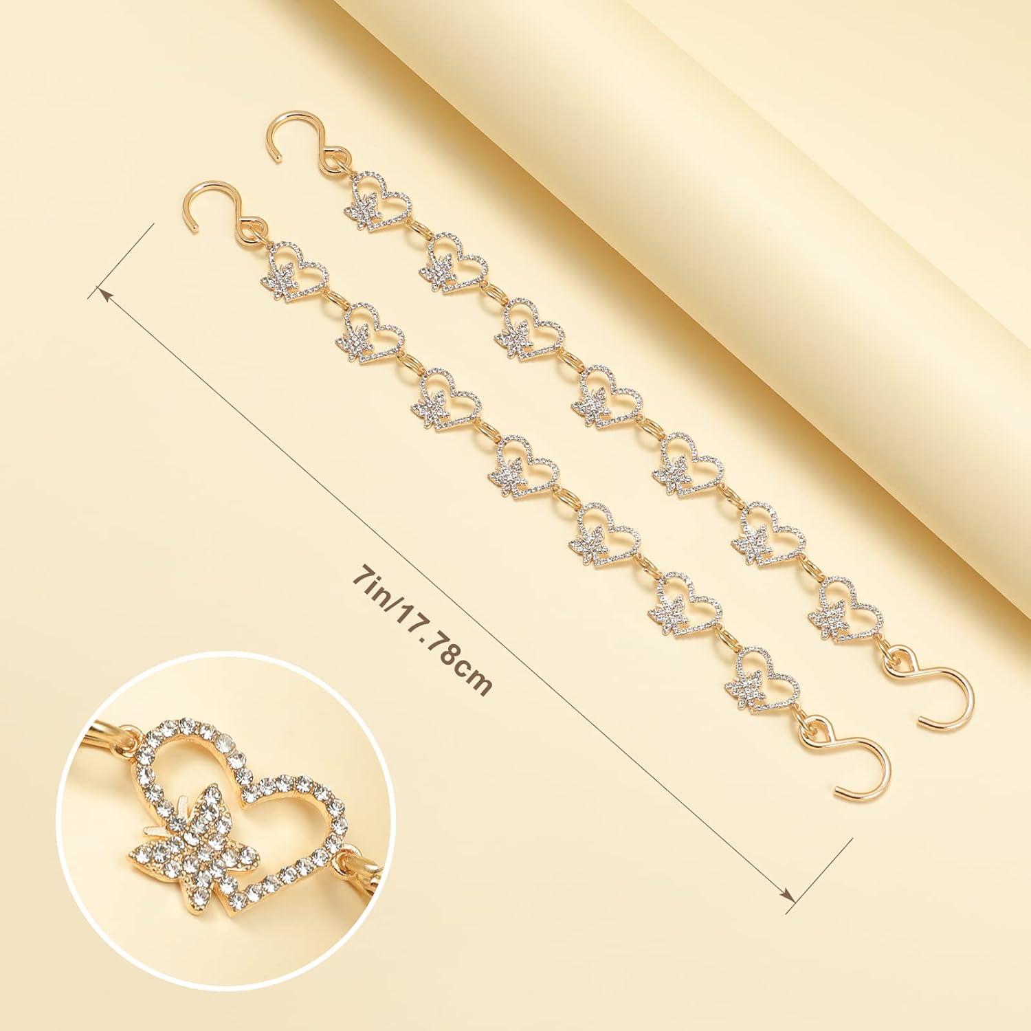 Encantos de Zapatos Brillantes para Mujeres - 10 Piezas