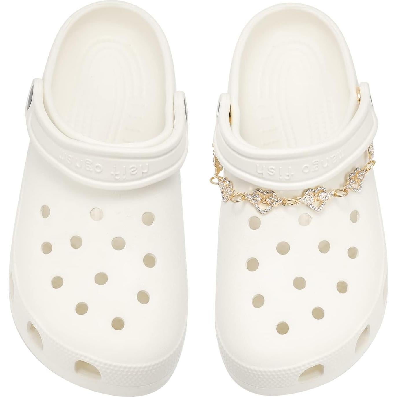 Encantos de Zapatos Brillantes para Mujeres - 10 Piezas