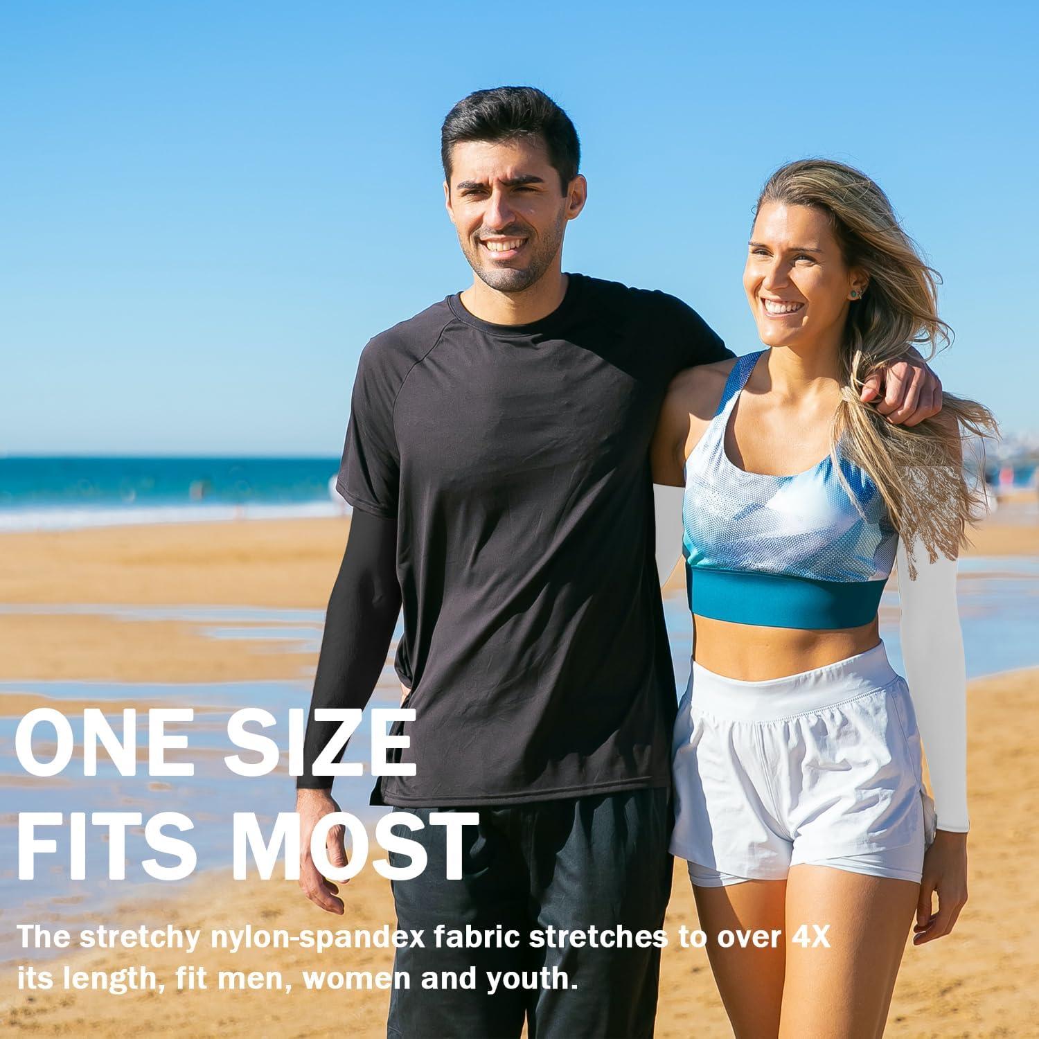 Mangas de Compresión UV para Brazos Unisex - Protección Solar