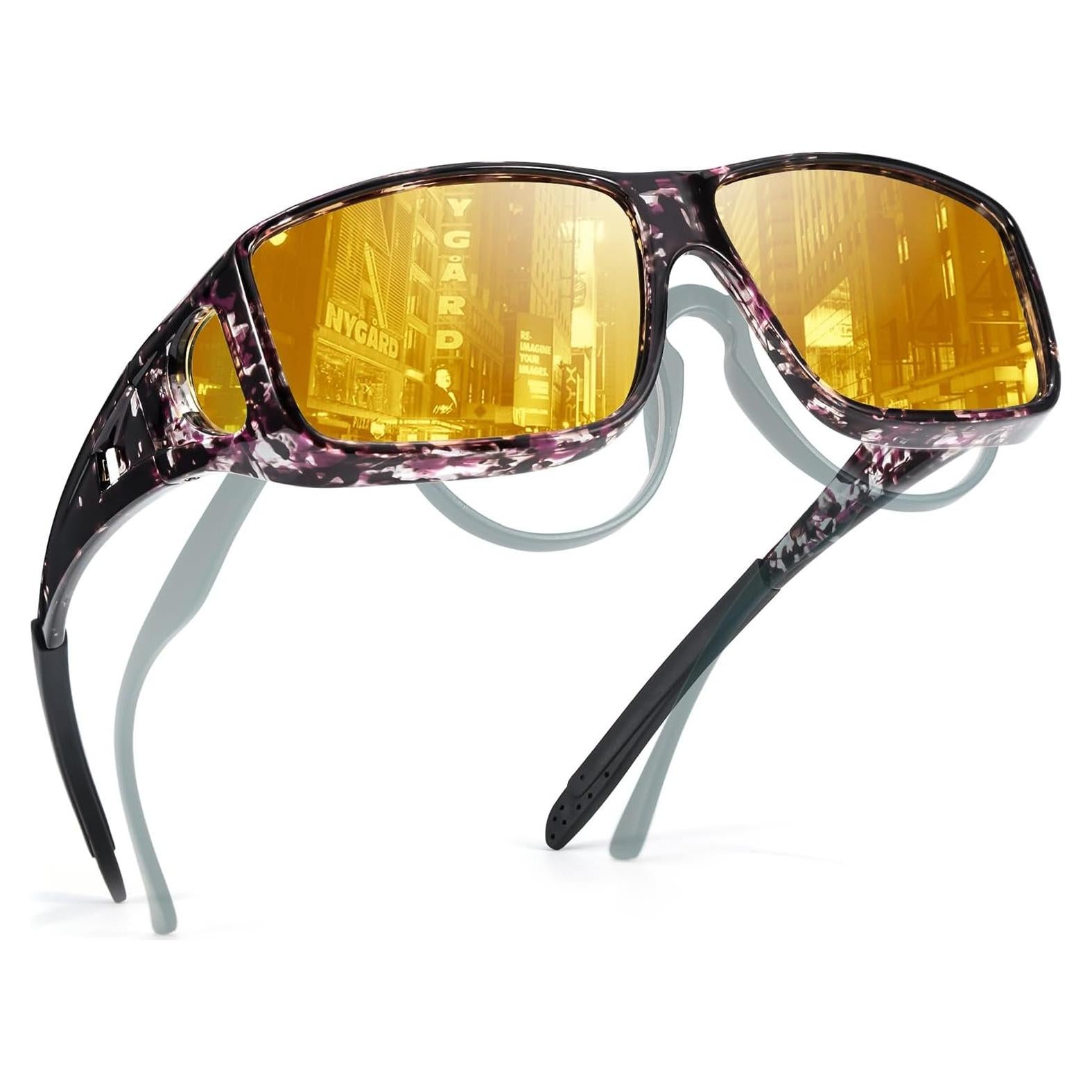 Gafas de Visión Nocturna TJUTR Polarizadas para Hombres y Mujeres