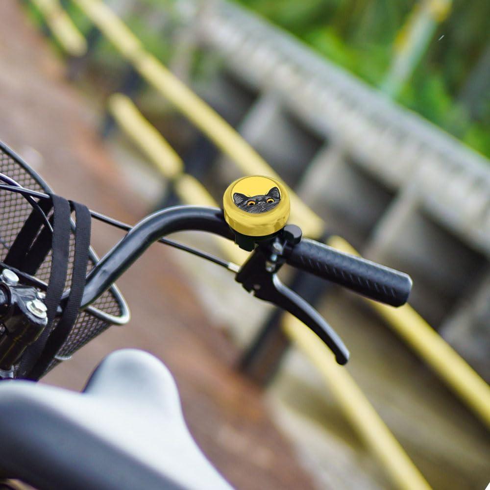 Timbre de Bicicleta WIRESTER de Aluminio 5.38 cm Negro